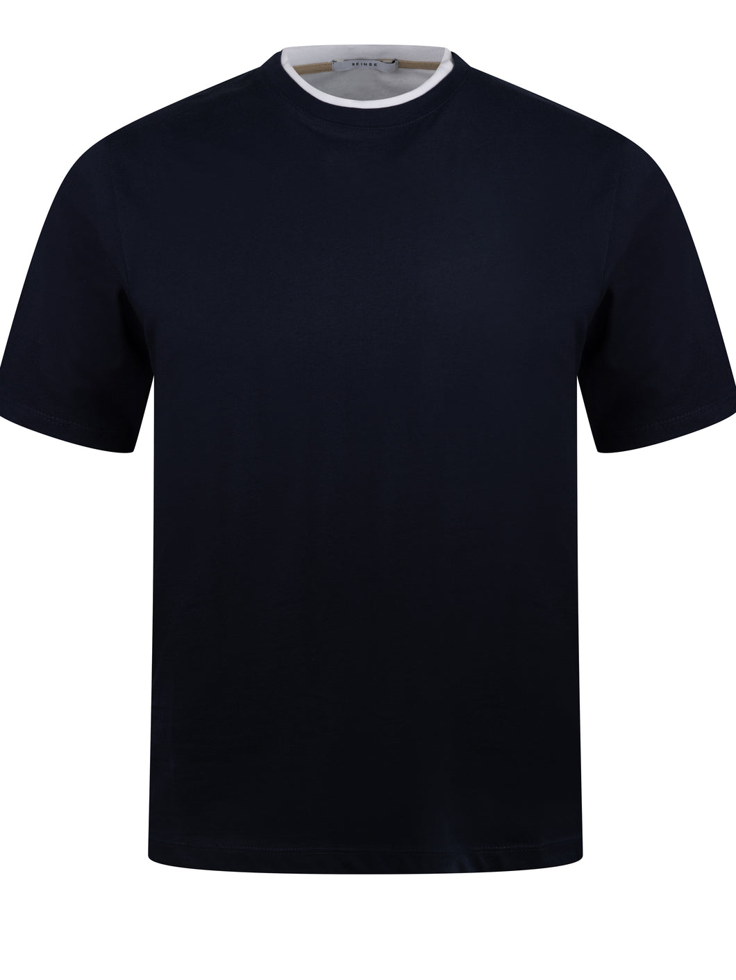 Sseinse Contrast Tee Navy