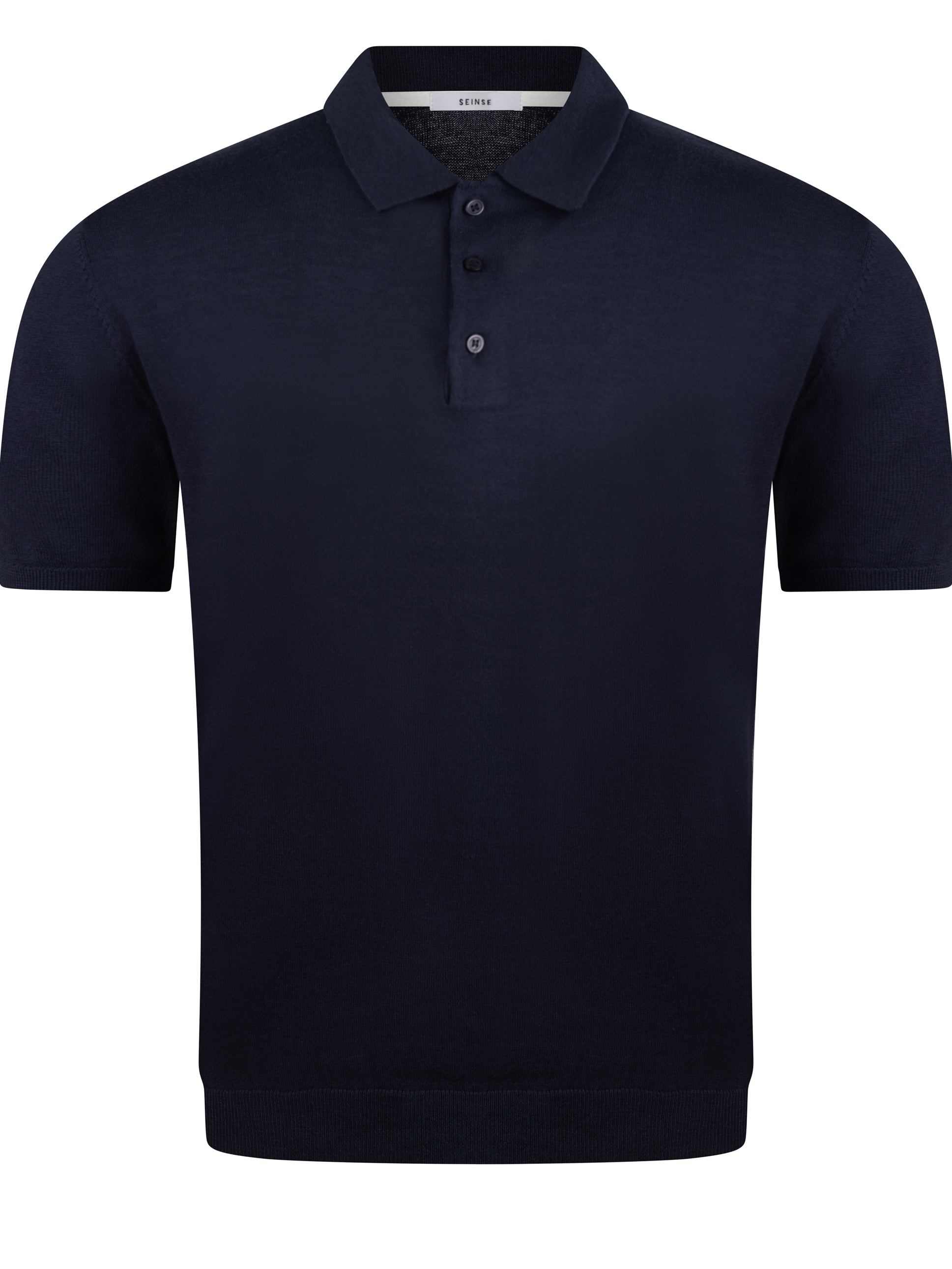 Load image into Gallery viewer, Sseinse Knit Polo Navy
