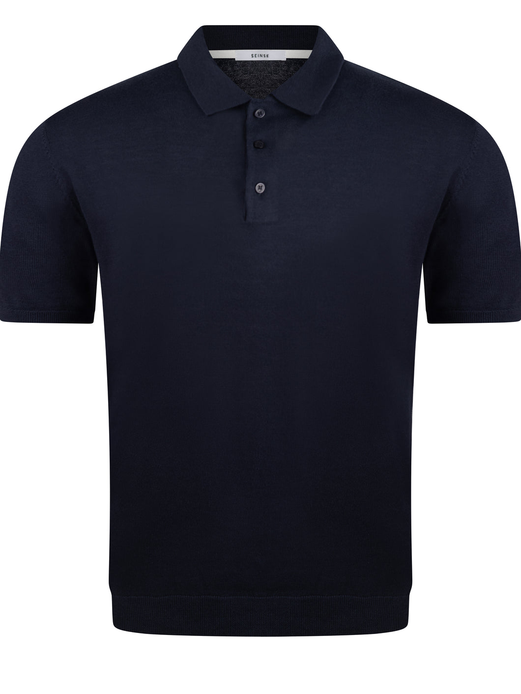 Sseinse Knit Polo Navy