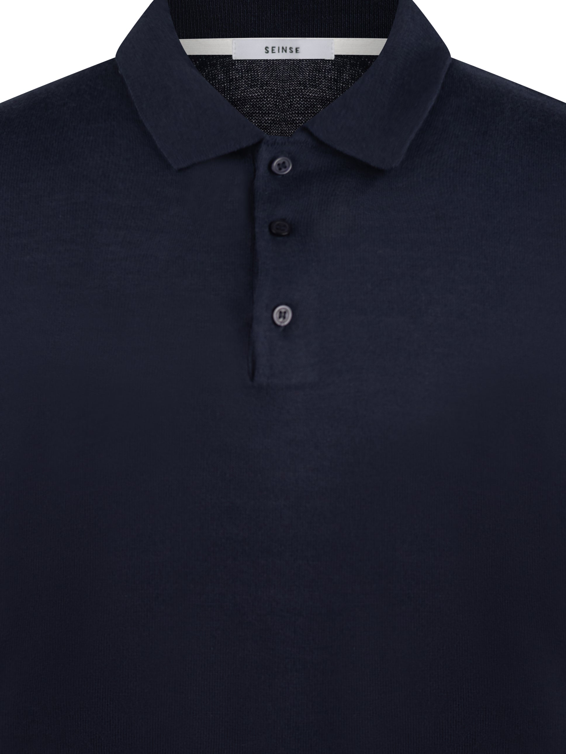 Load image into Gallery viewer, Sseinse Knit Polo Navy
