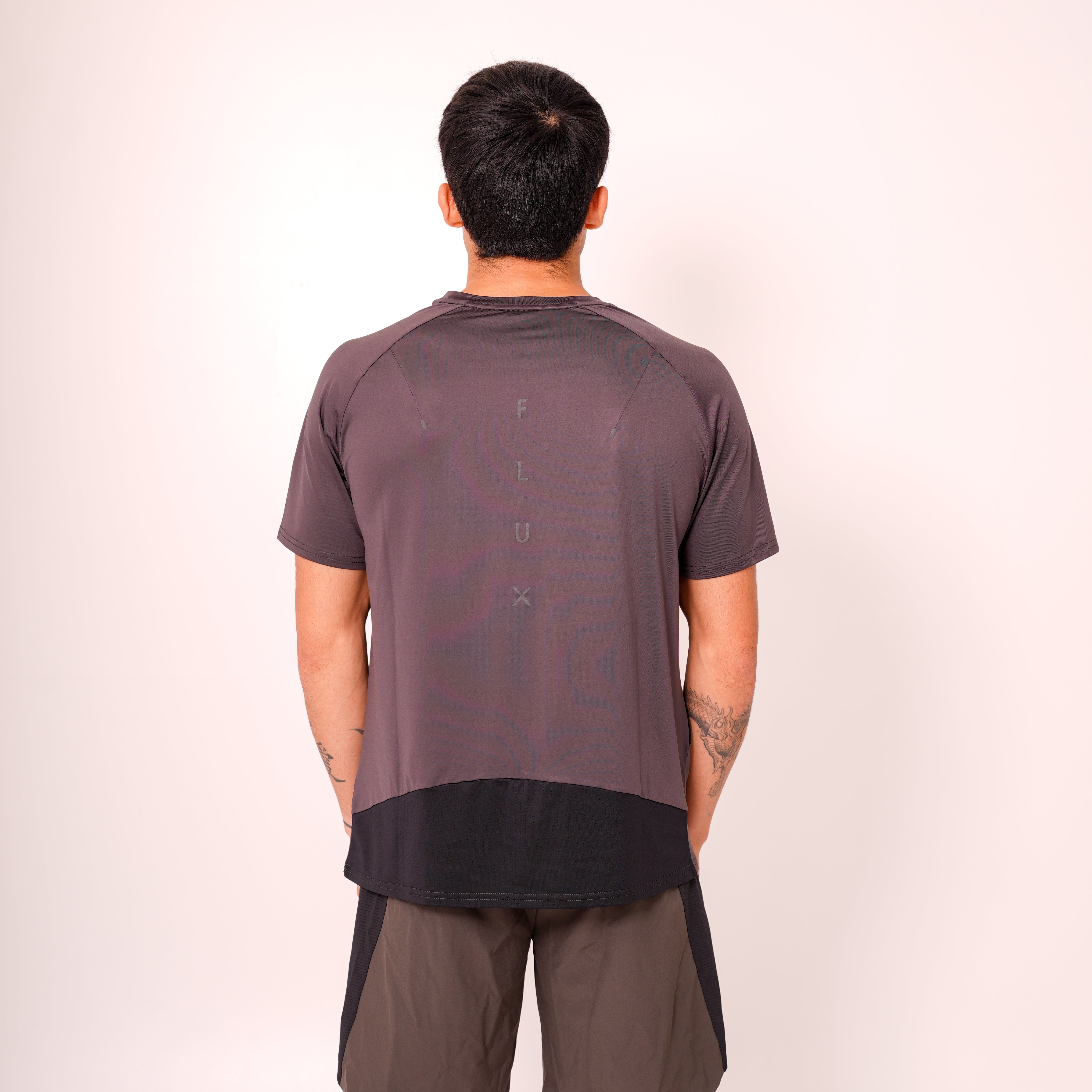Flux Tech Tee Charcoal