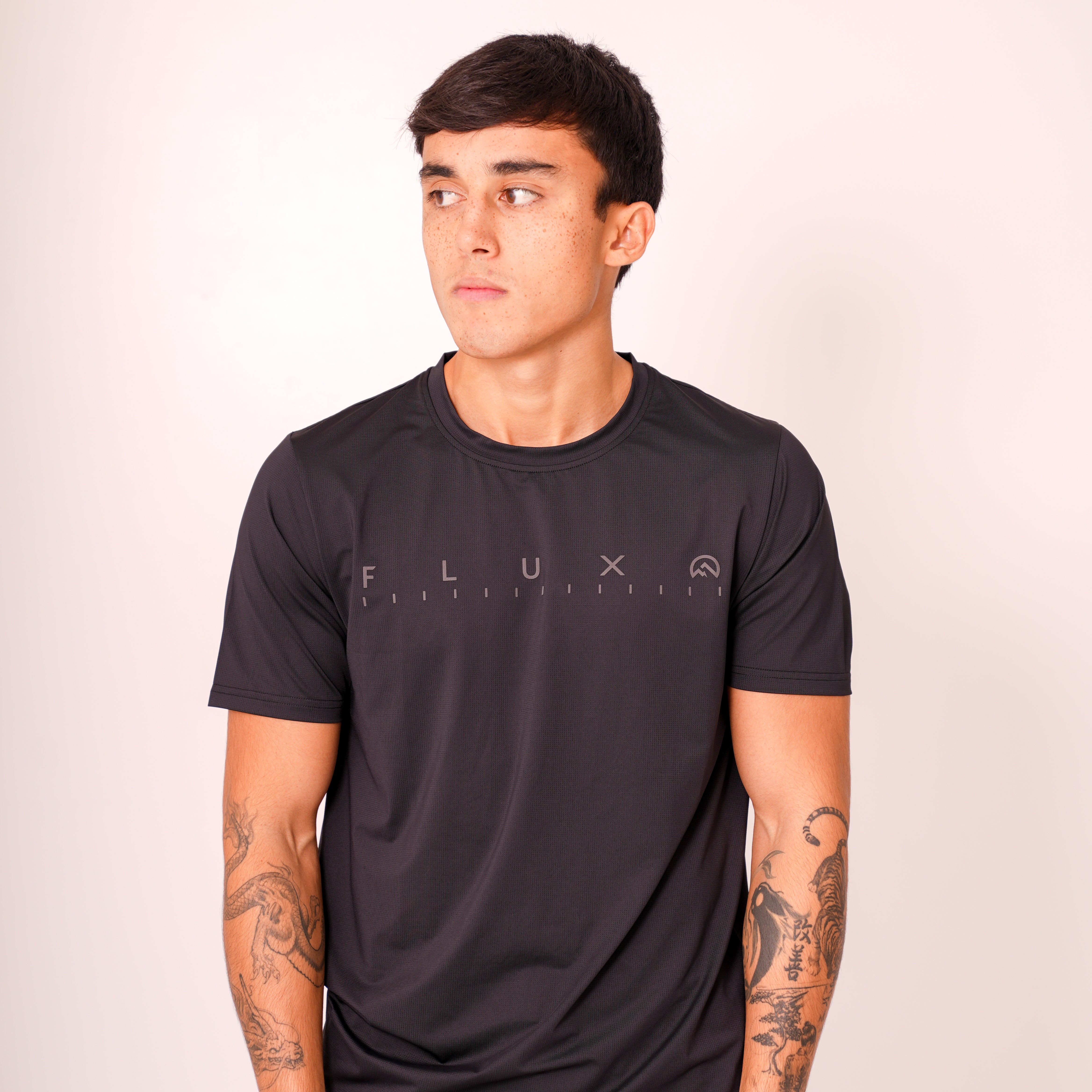 Flux Graphic Logo Tee Slate