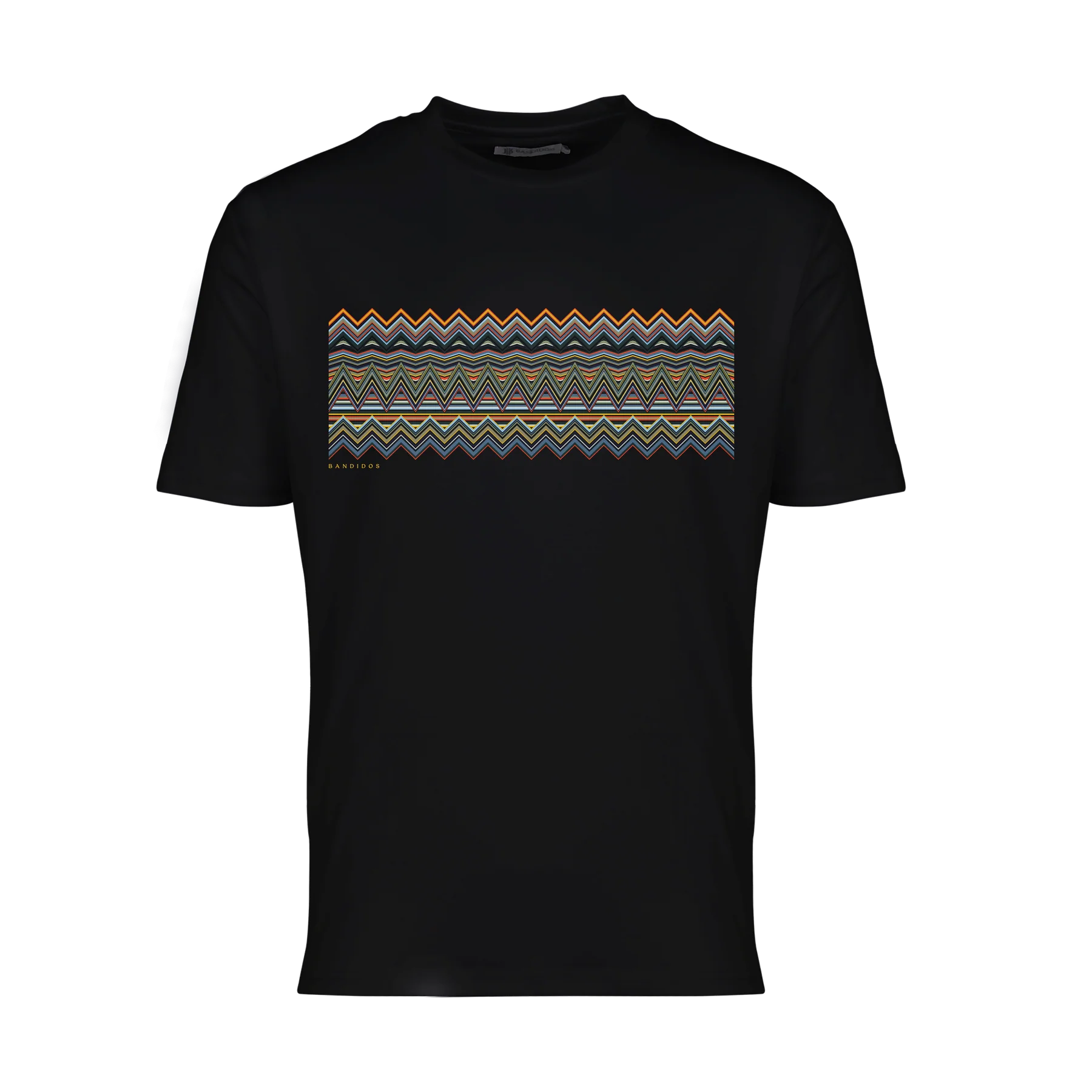 Moda Bandidos Multi Bar Tee Black