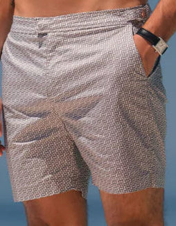 Belier Chain Swim Short Brown