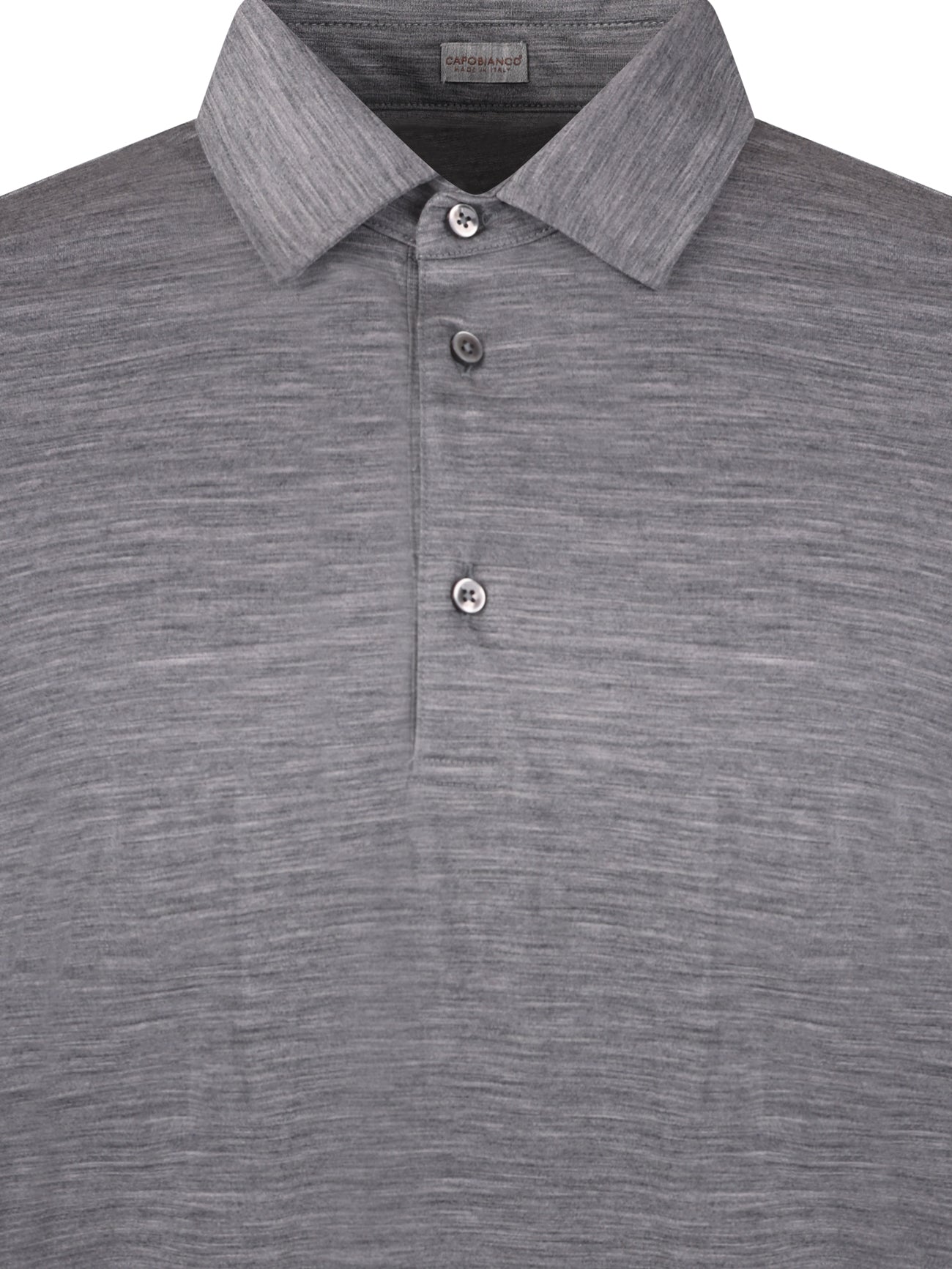 Capobianco Long Polo Grey