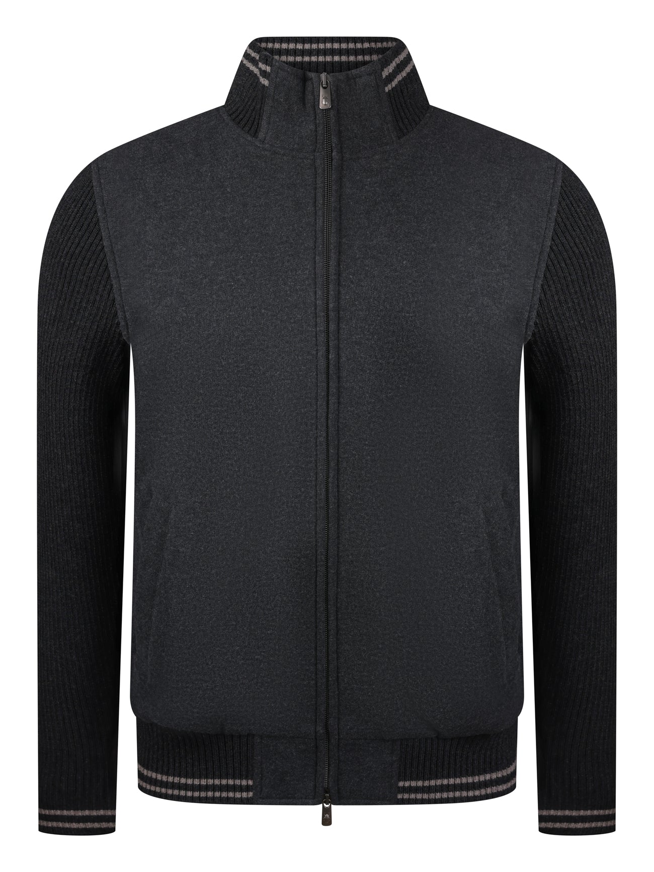 Capobianco Full Zip Knit Navy