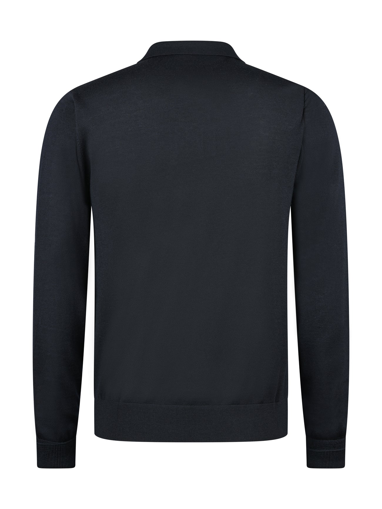Load image into Gallery viewer, Pal Zileri L/S Polo Knit Navy

