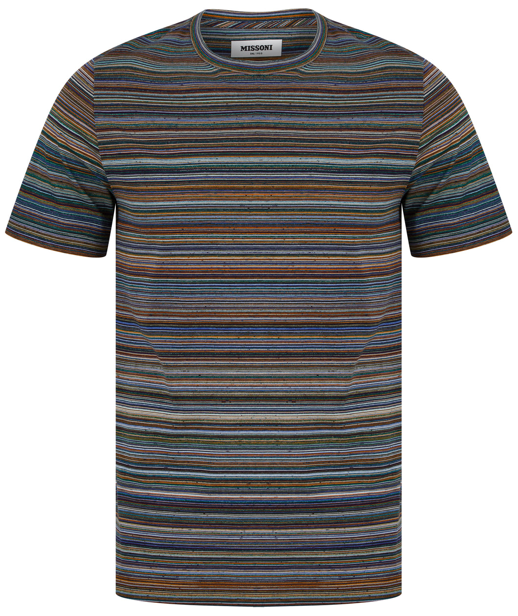 Missoni Stripe T Shirt Khaki