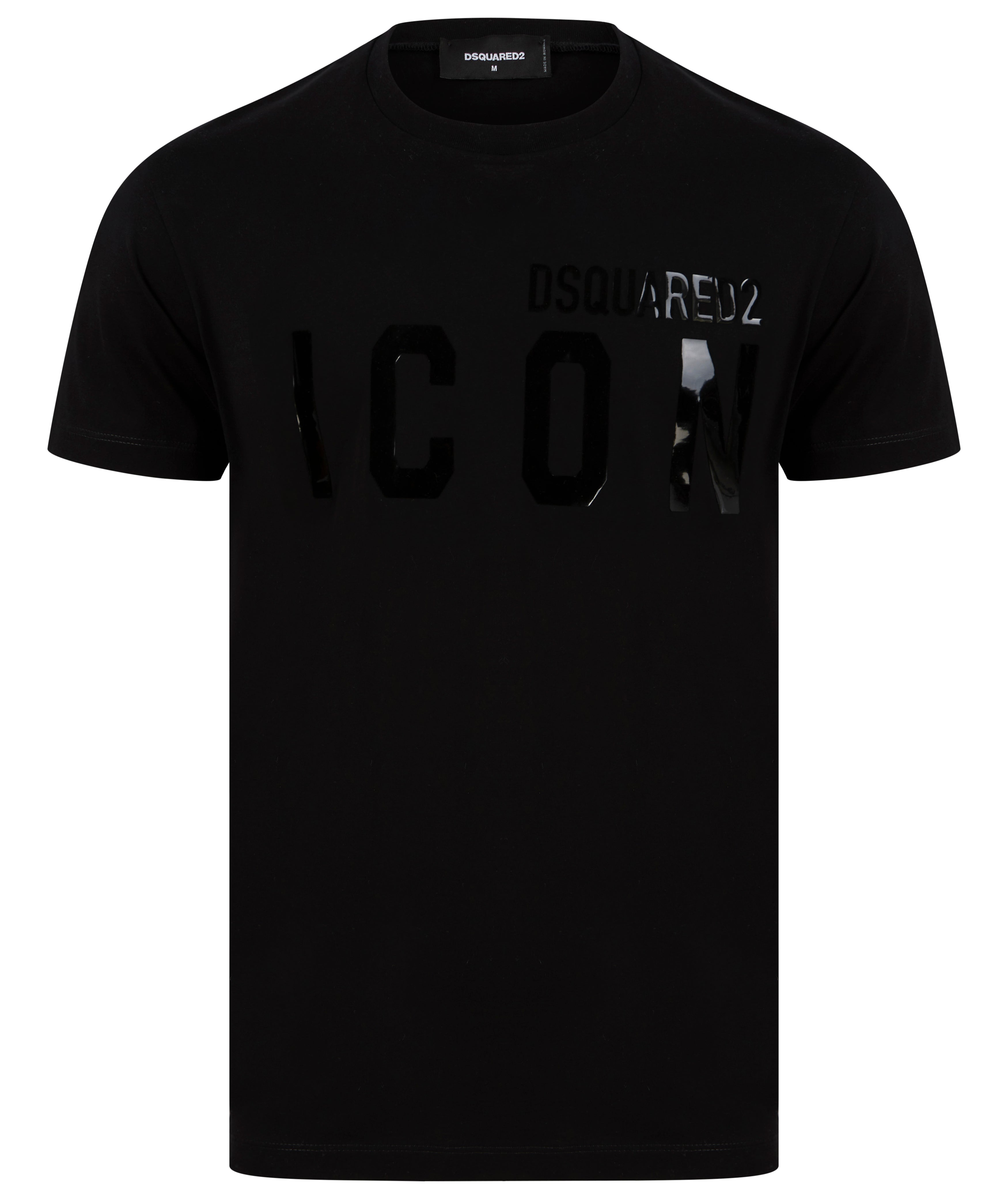 Load image into Gallery viewer, DSquared2 Gloss Icon Tee Black

