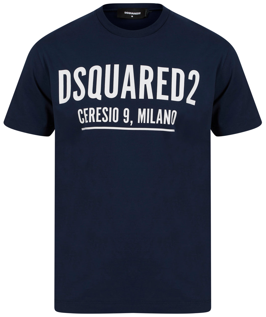 DSquared2 Logo Milano Tee Navy