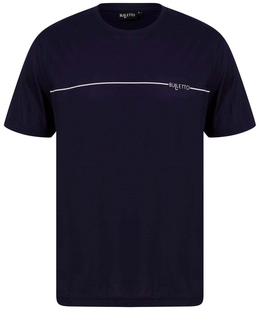 Bulletto Linear T Shirt Navy