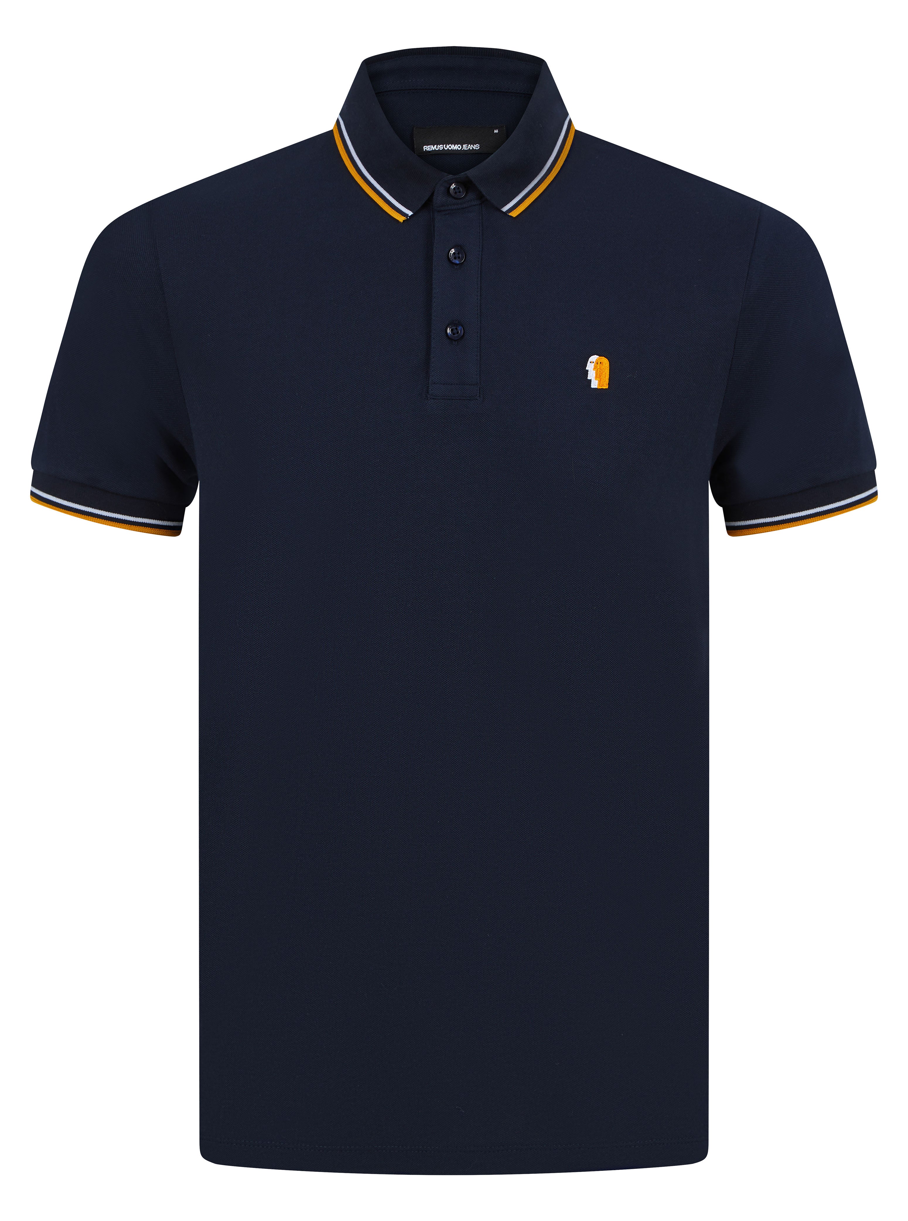 Load image into Gallery viewer, Remus Logo Polo Shirt Navy
