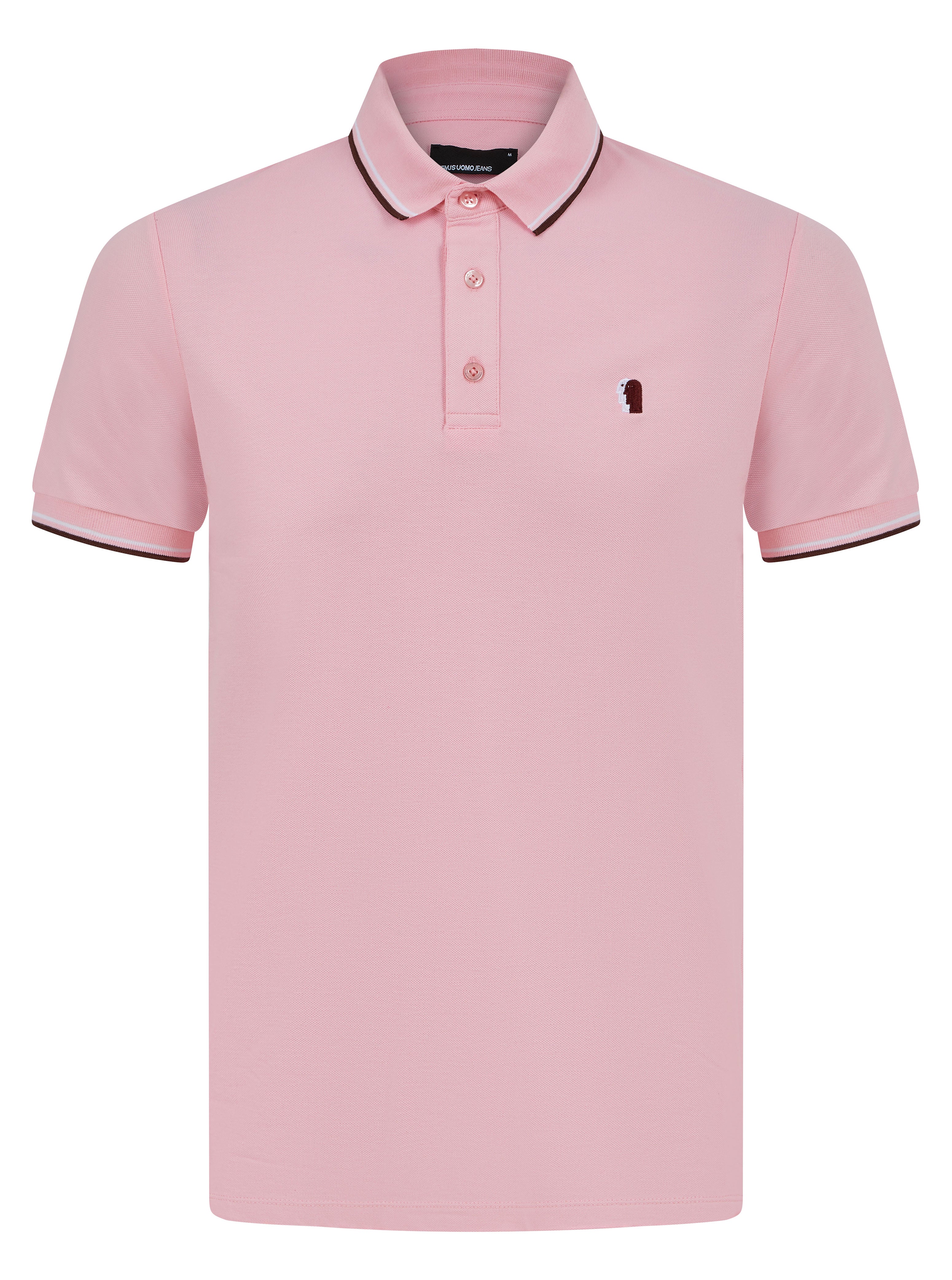 Load image into Gallery viewer, Remus Logo Polo Shirt Pink
