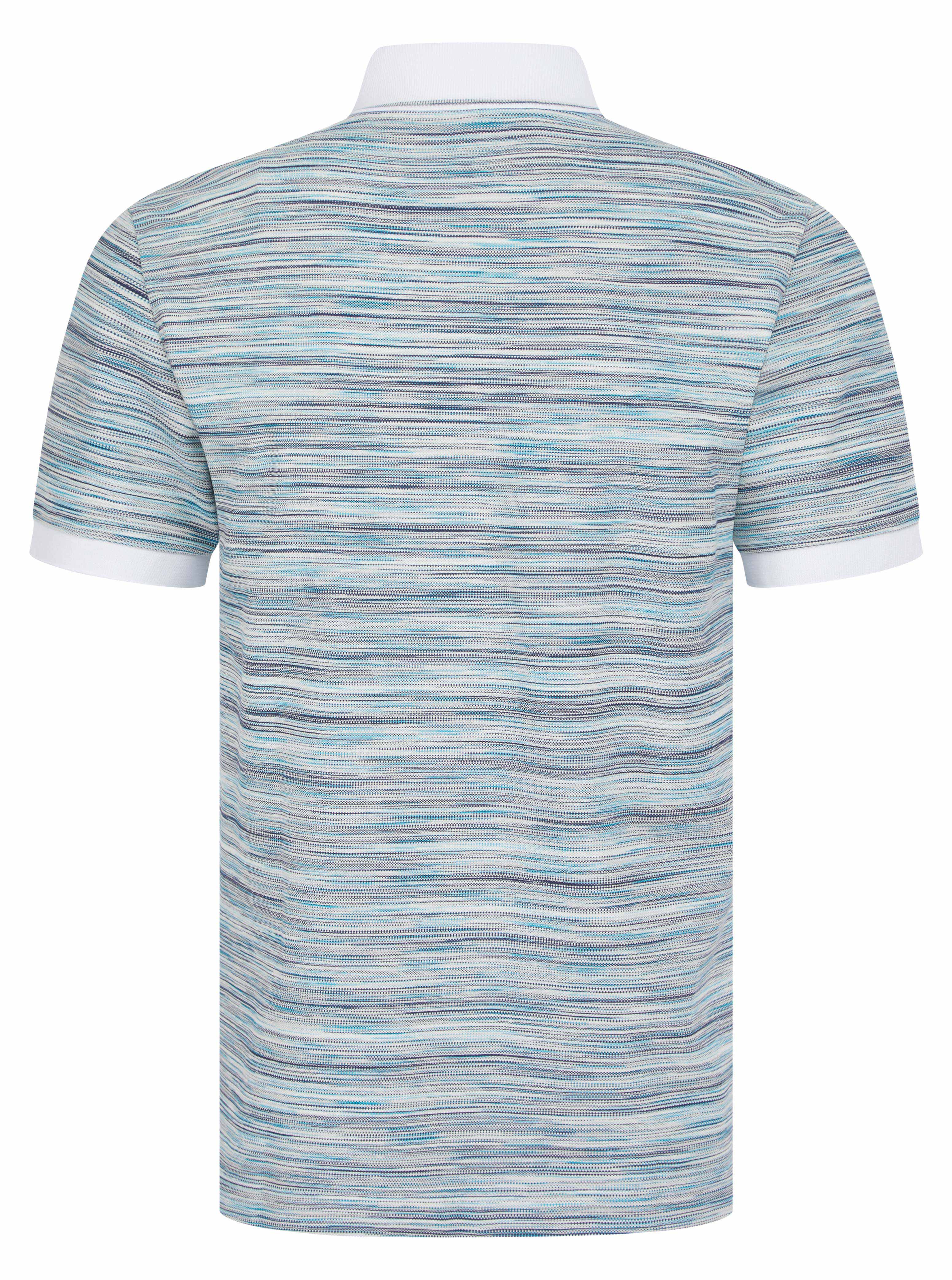 Load image into Gallery viewer, Missoni Contrast Collar Polo Sky
