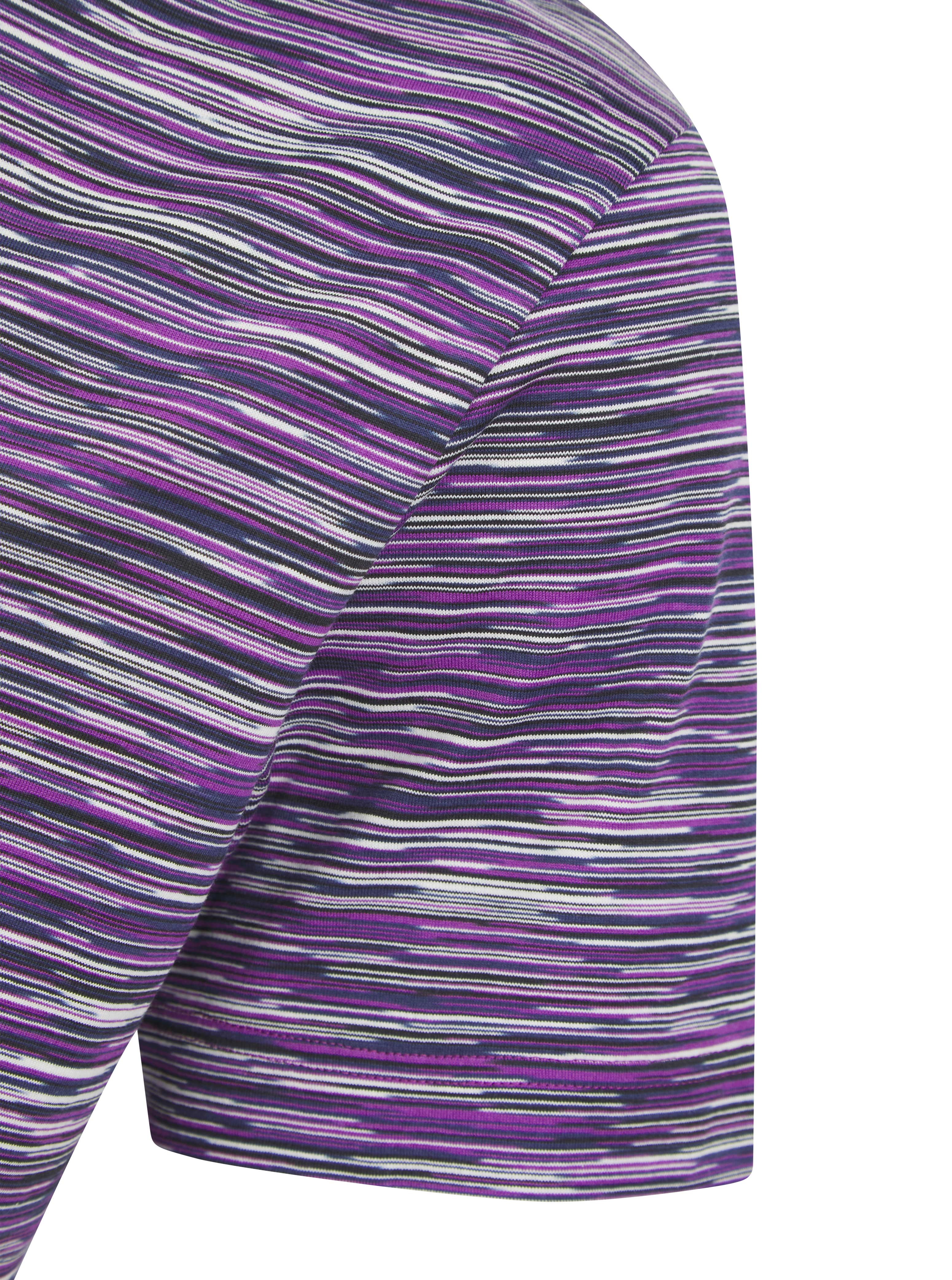 Load image into Gallery viewer, Missoni Stripe T Shirt Purple
