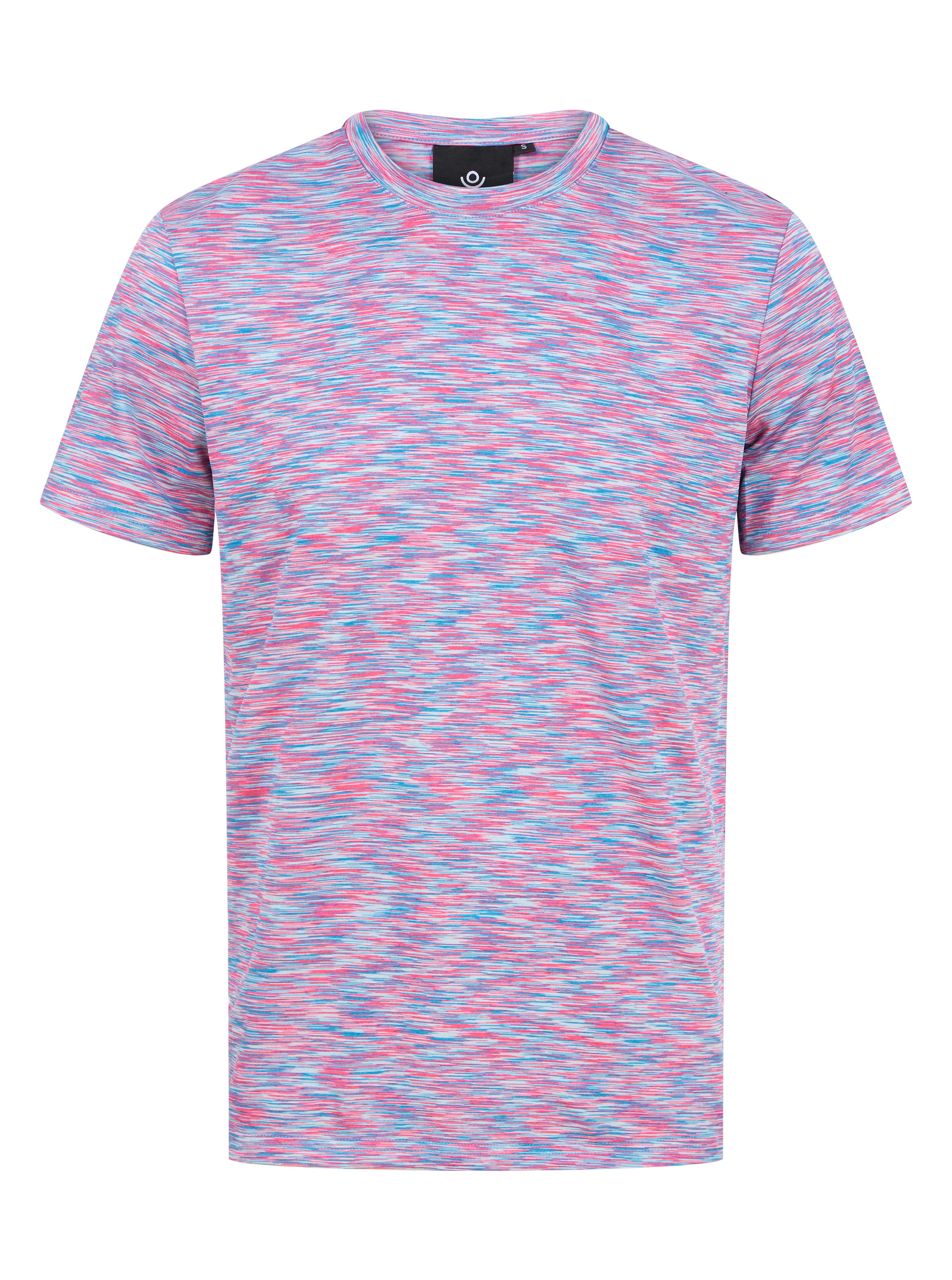 Load image into Gallery viewer, Gratitude Stripe T Shirt Pink
