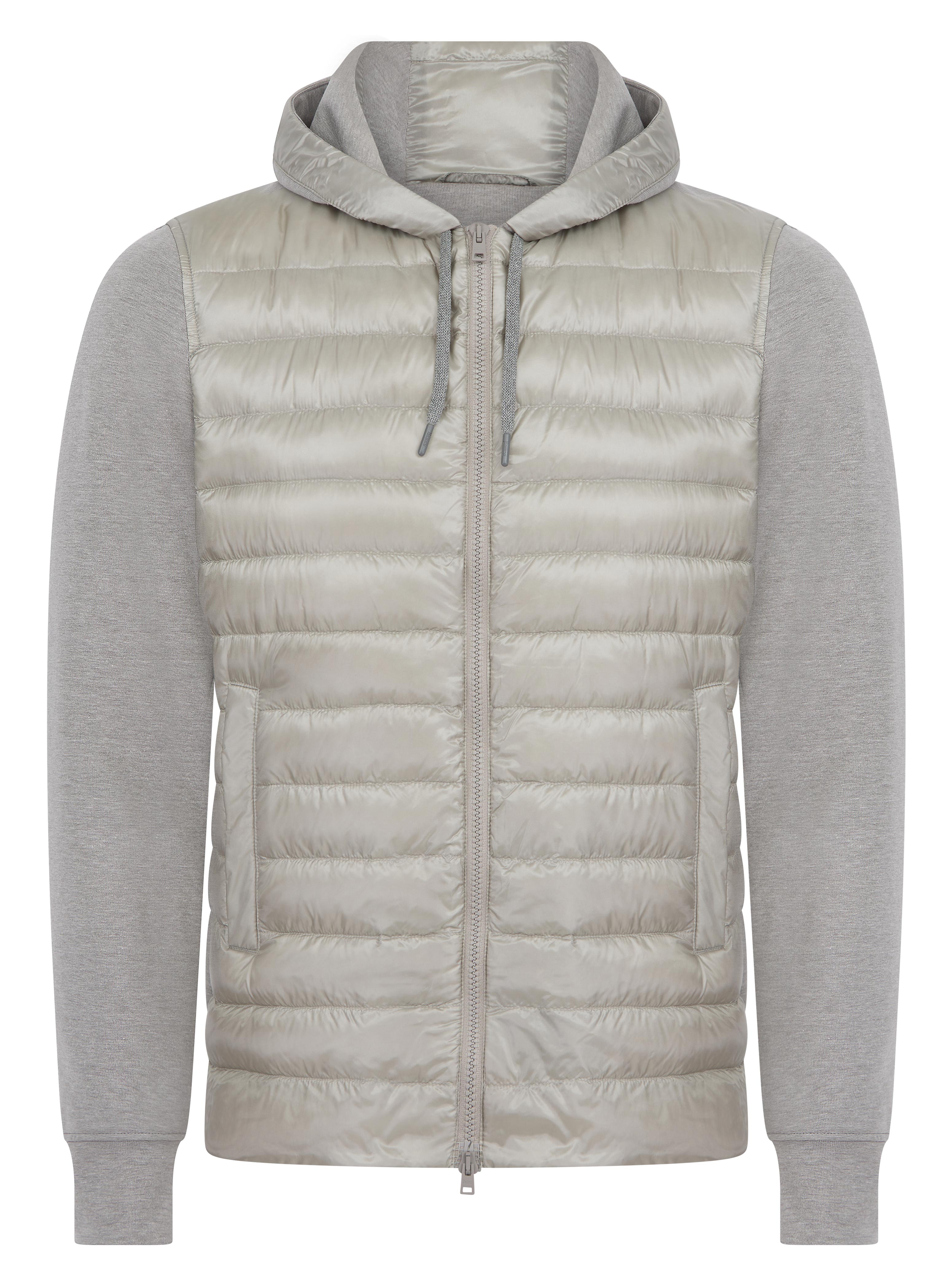 Load image into Gallery viewer, Herno Quilted Hoody Grey
