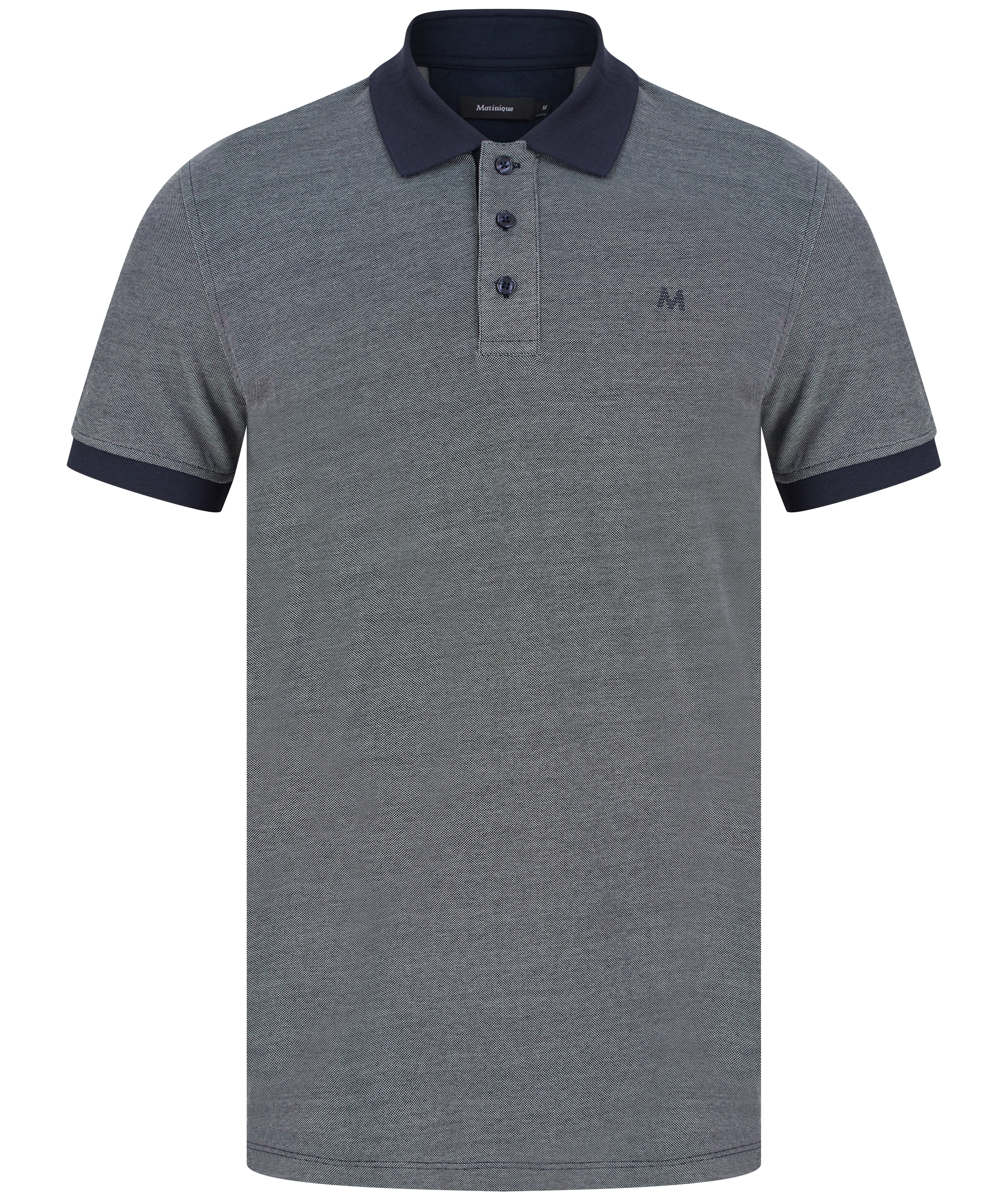 Load image into Gallery viewer, Matinique Poleo Polo Shirt Navy
