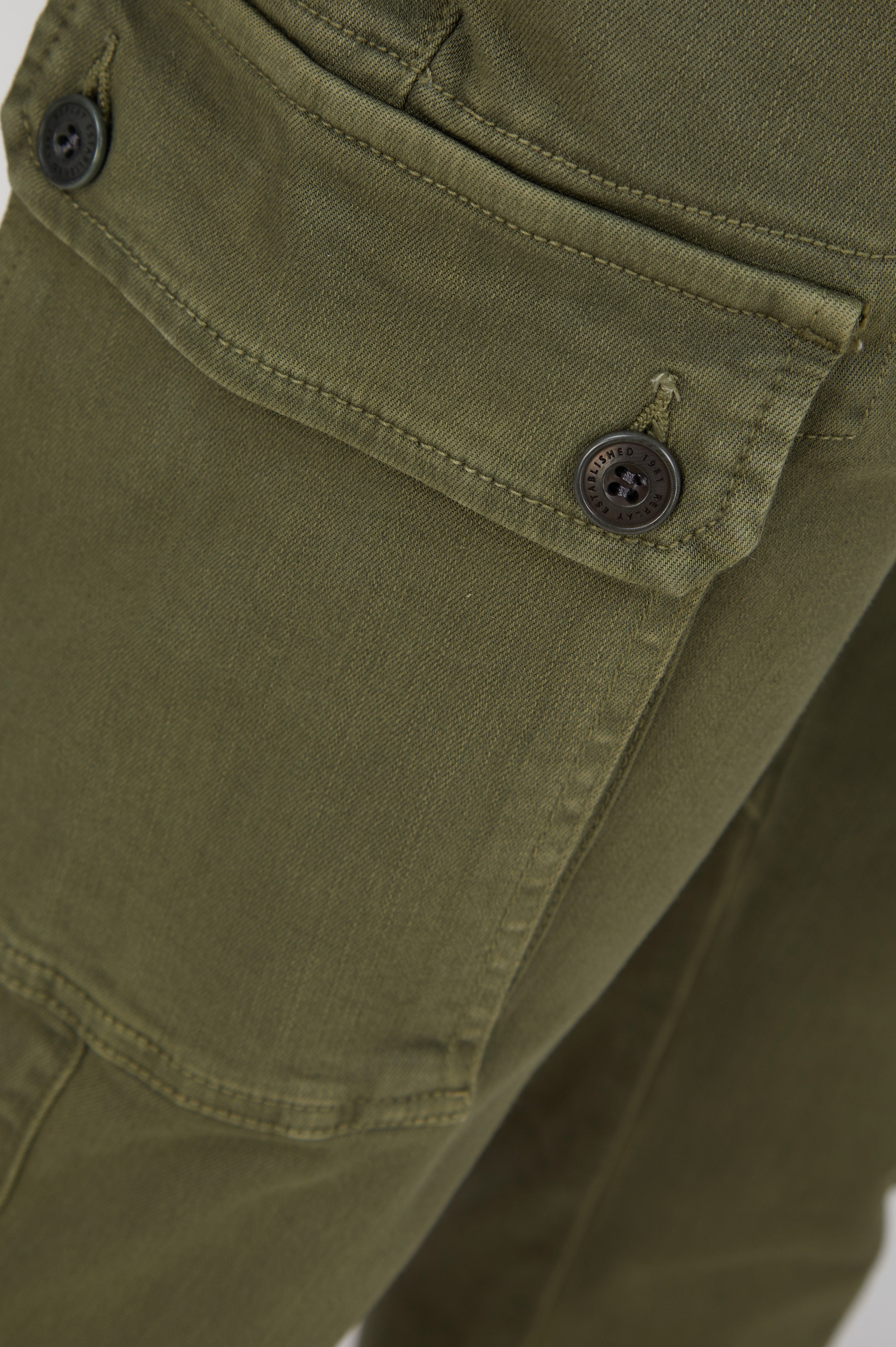 Load image into Gallery viewer, Replay Hyperflex Cargo Pant Olive
