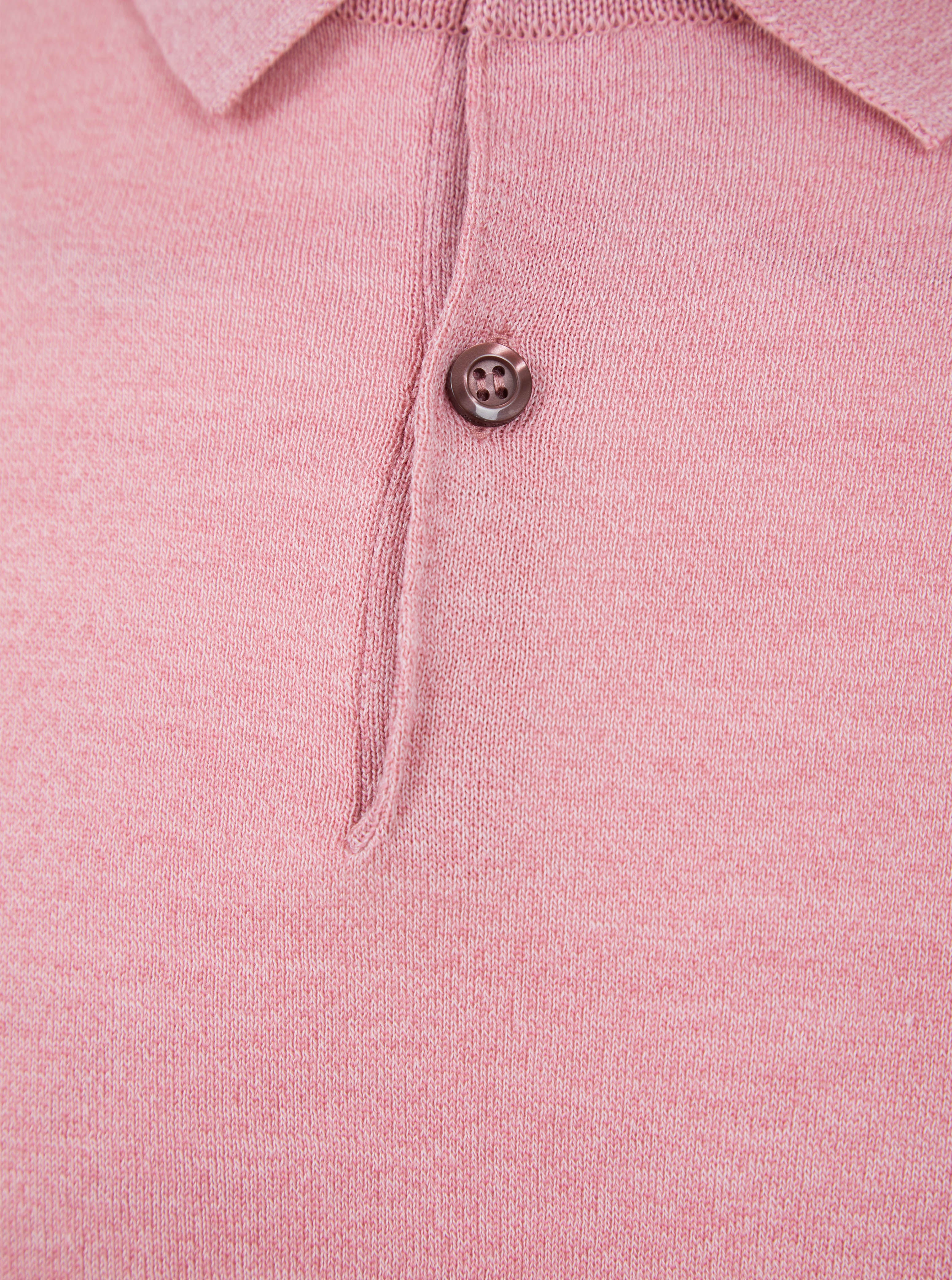 Load image into Gallery viewer, John Smedley CPayton Polo Shirt Rose Pink
