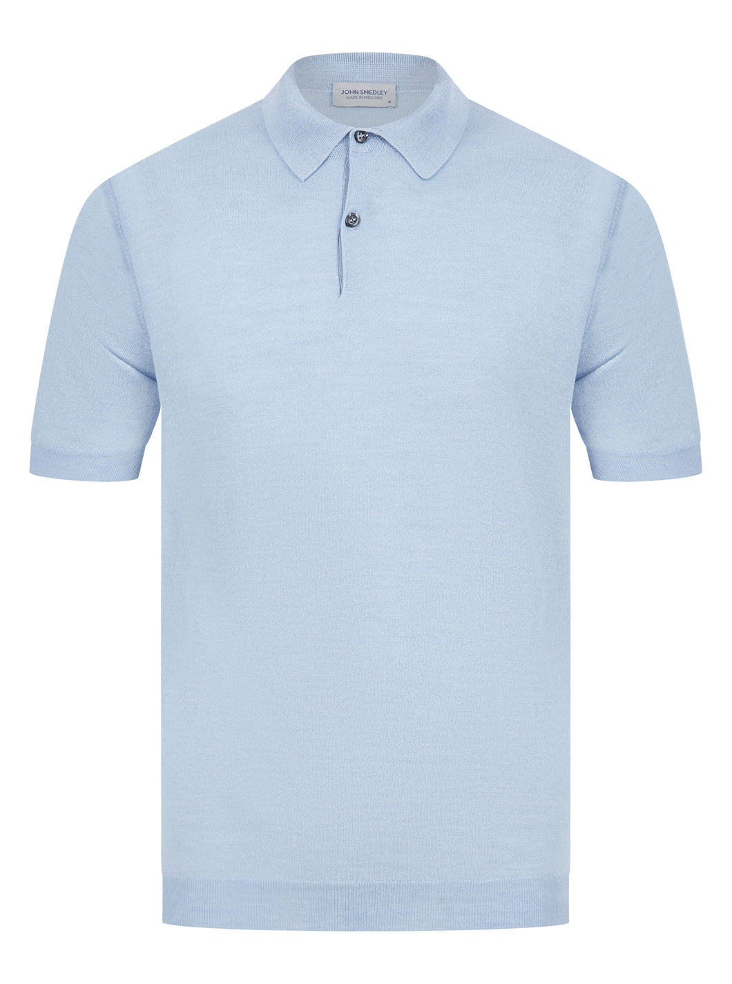John Smedley CPayton Polo Shirt Sky Blue