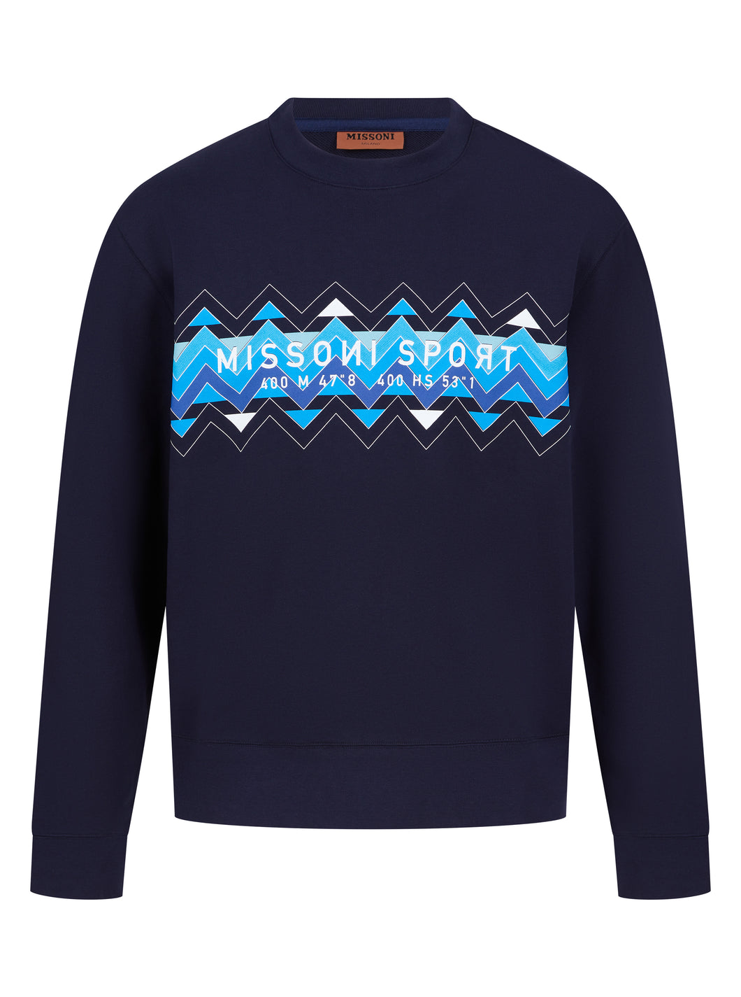 Missoni Sport Logo Sweatshirt Navy