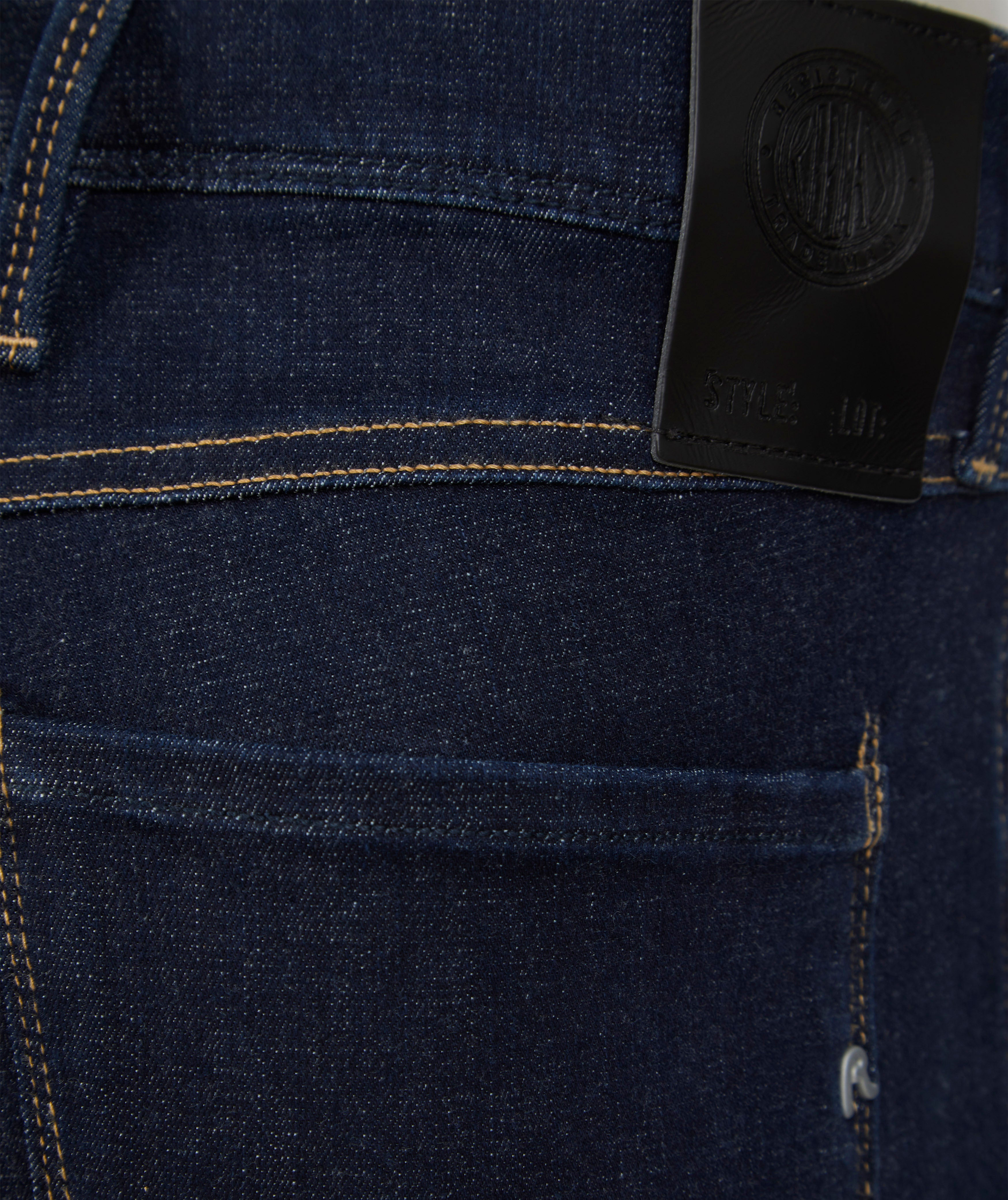 Load image into Gallery viewer, Replay Hyperflex Anbass Re-used Jean Dark Blue
