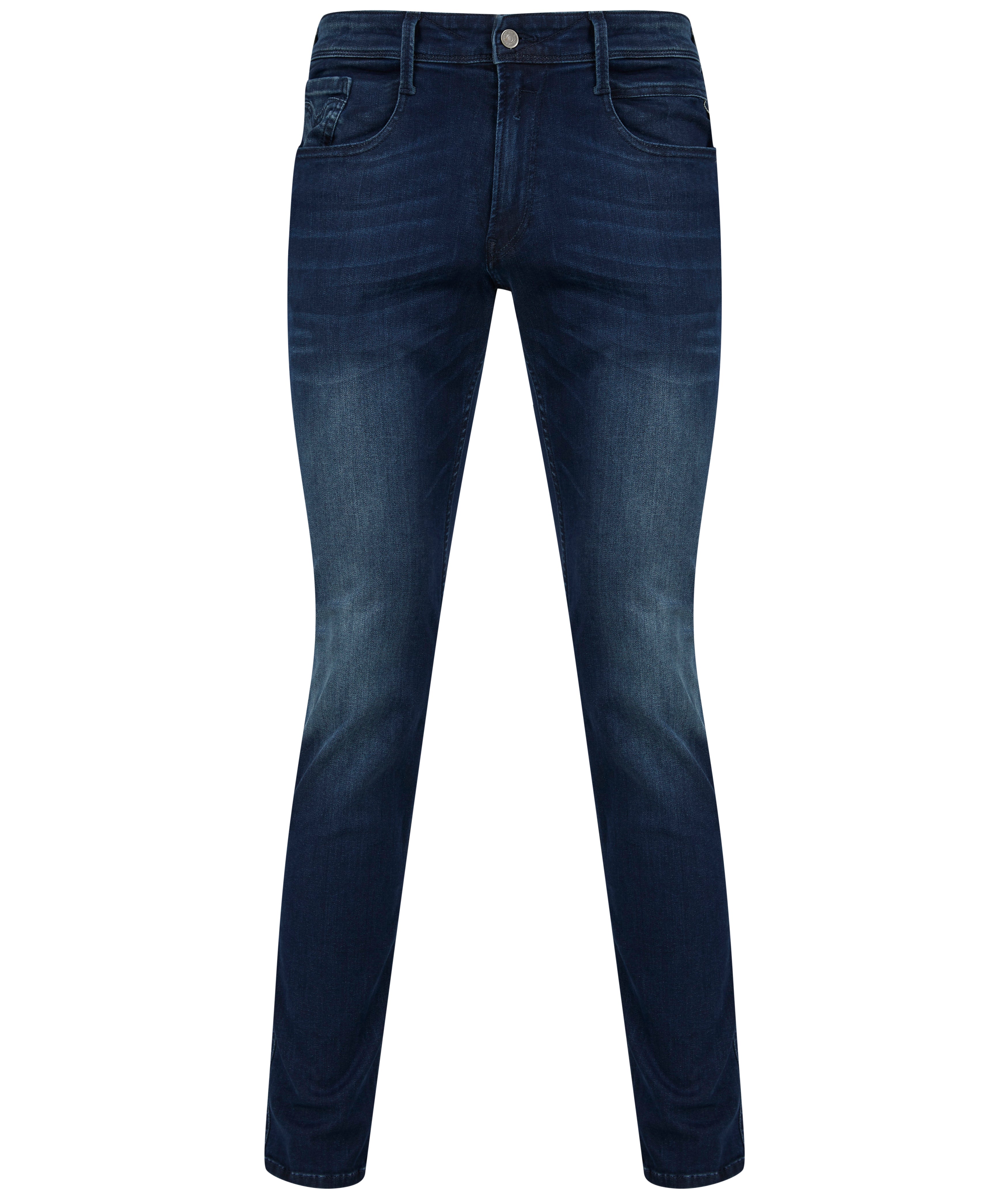 Load image into Gallery viewer, Replay Anbass Dark Indigo Power Stretch Jean
