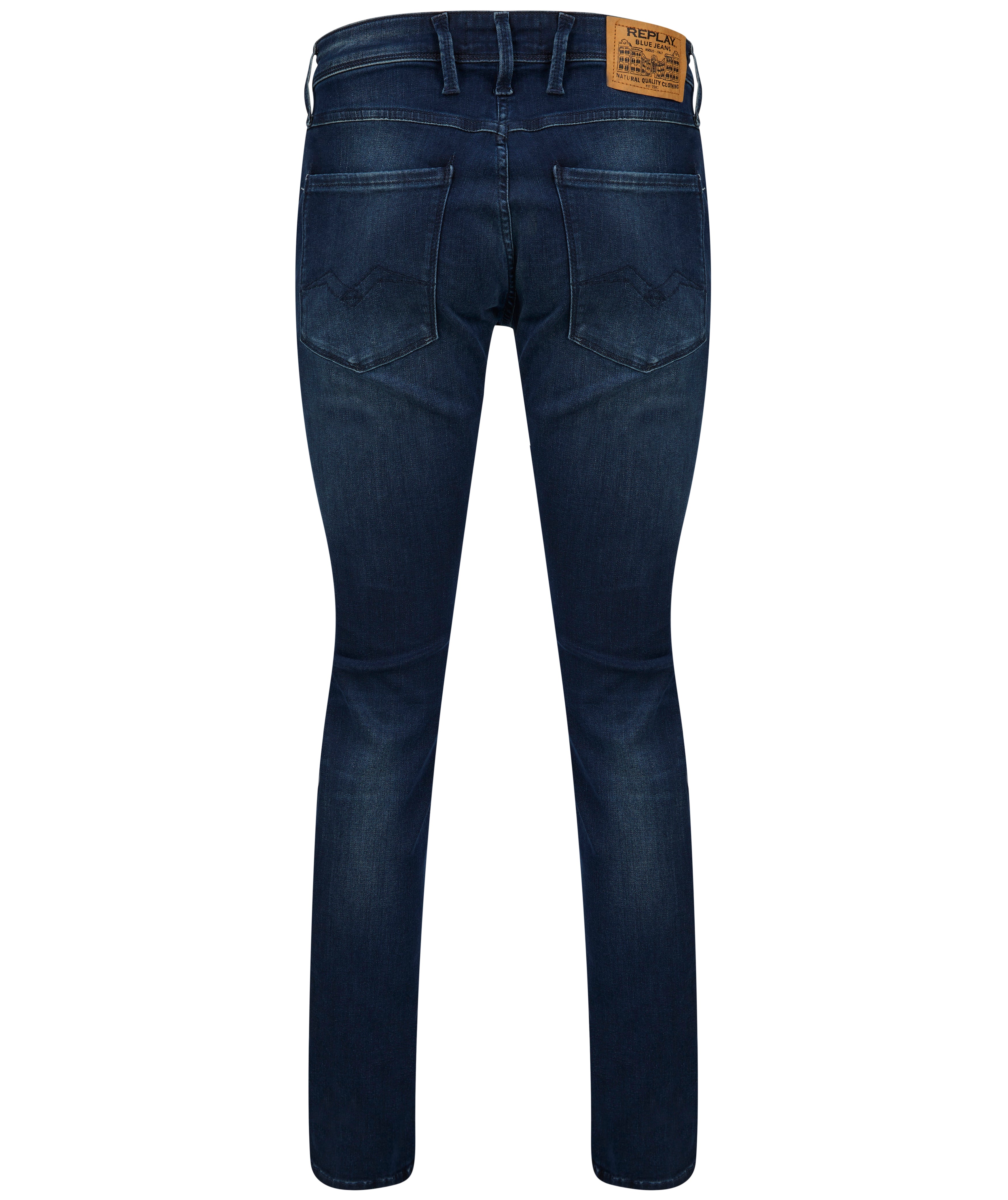 Load image into Gallery viewer, Replay Anbass Dark Indigo Power Stretch Jean
