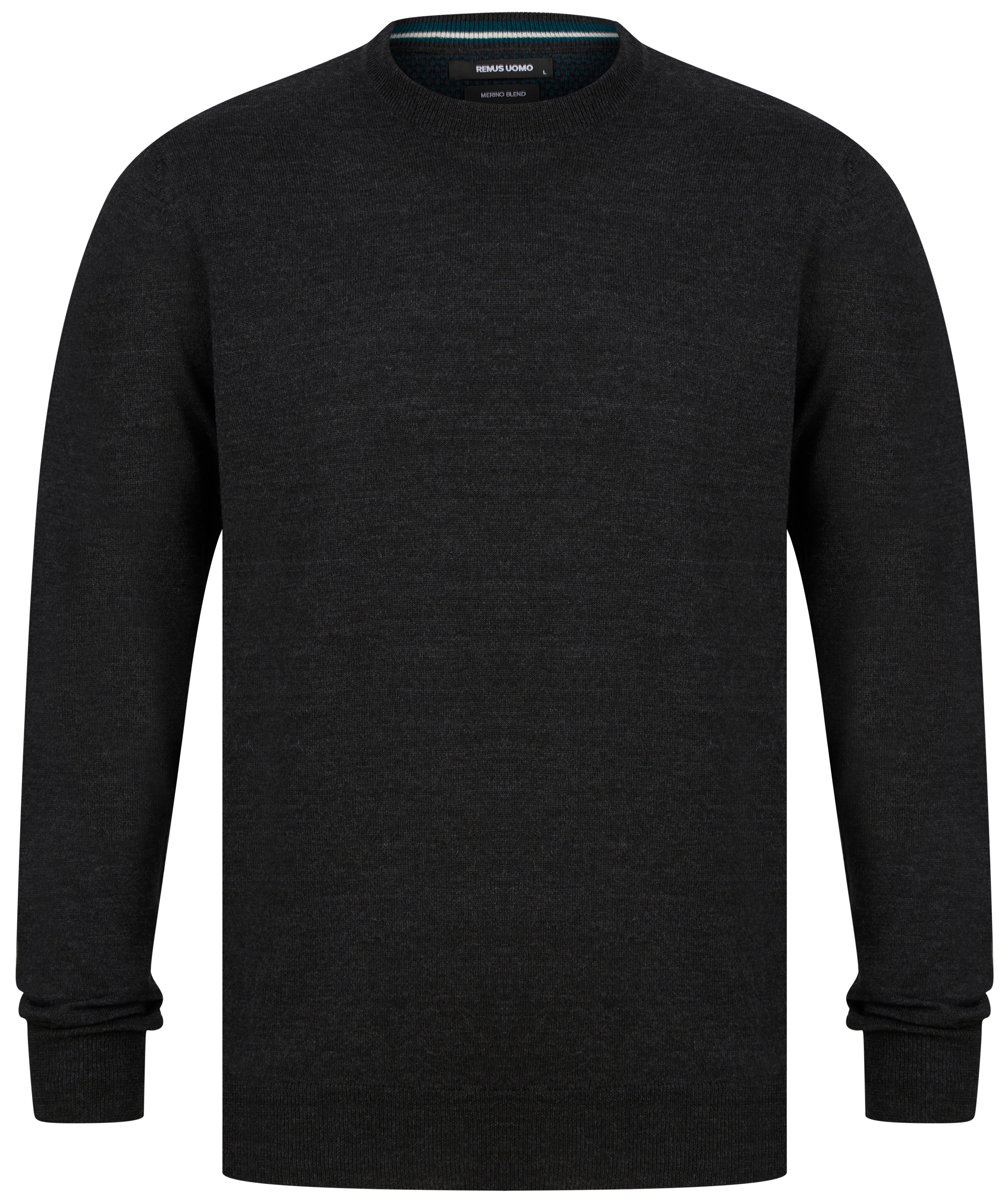 Load image into Gallery viewer, Remus Crew Neck Knit Charcoal
