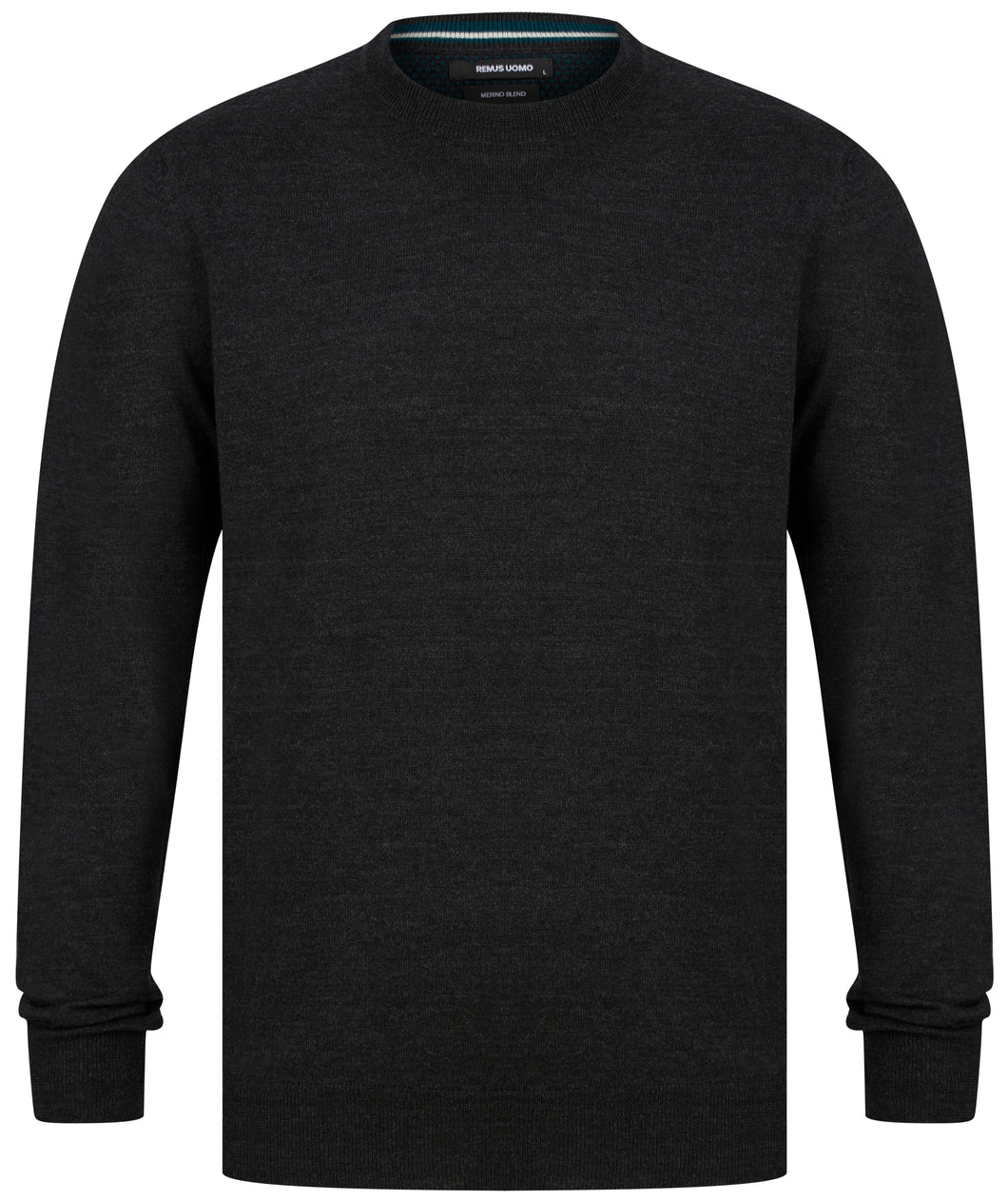 Remus Crew Neck Knit Charcoal