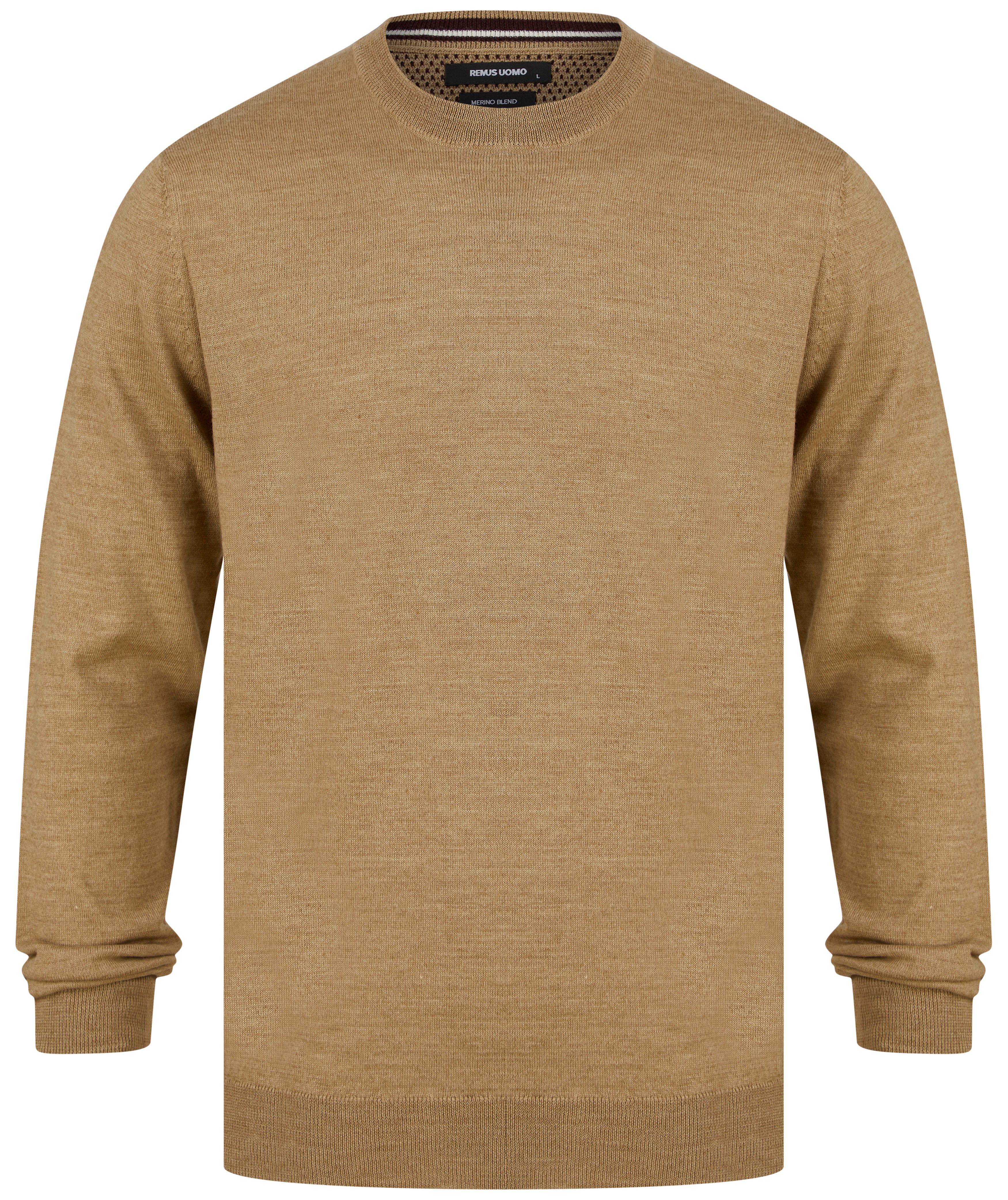 Load image into Gallery viewer, Remus Crew Neck Knit Camel

