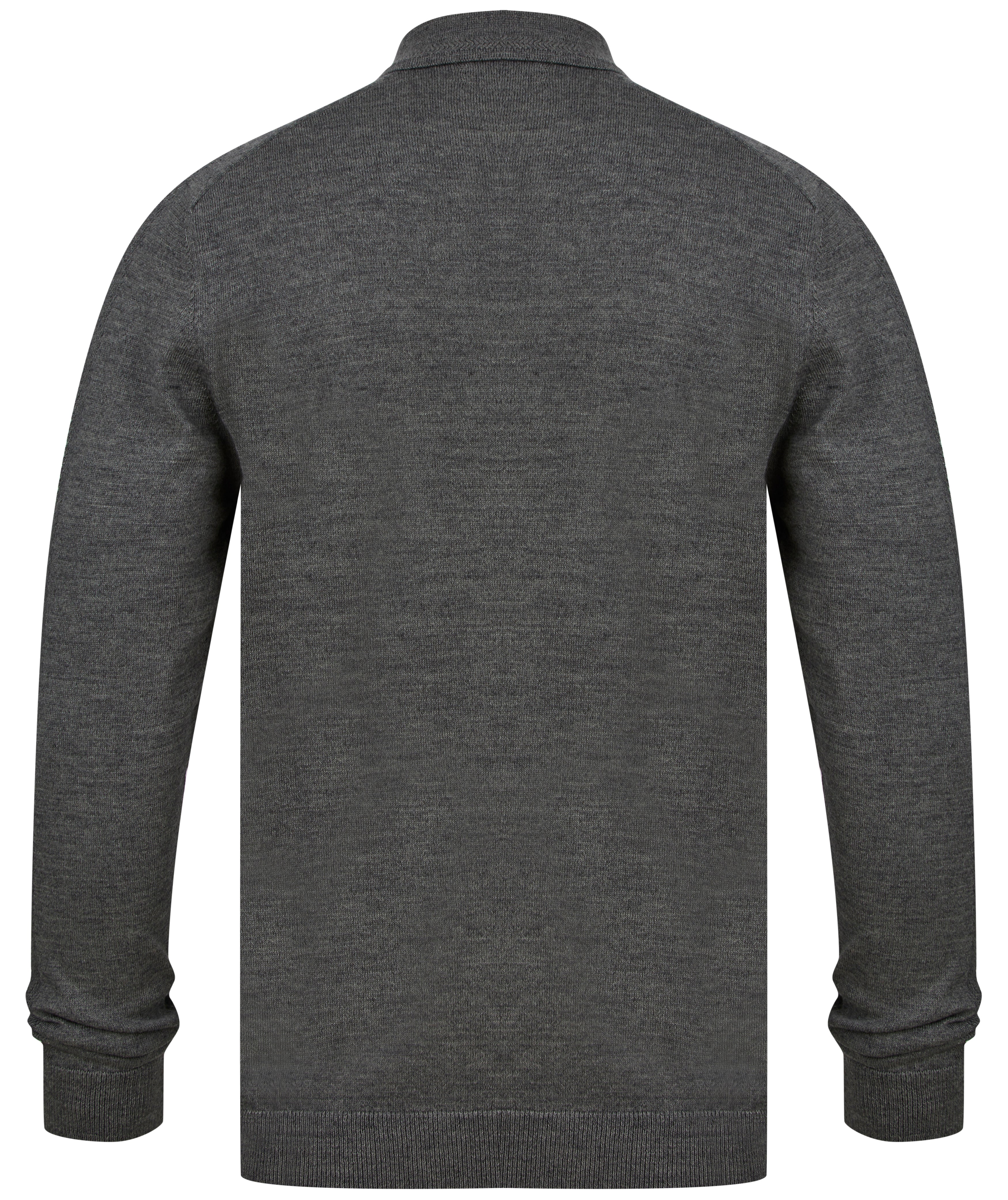 Load image into Gallery viewer, Remus Ribbed Collar Polo Grey
