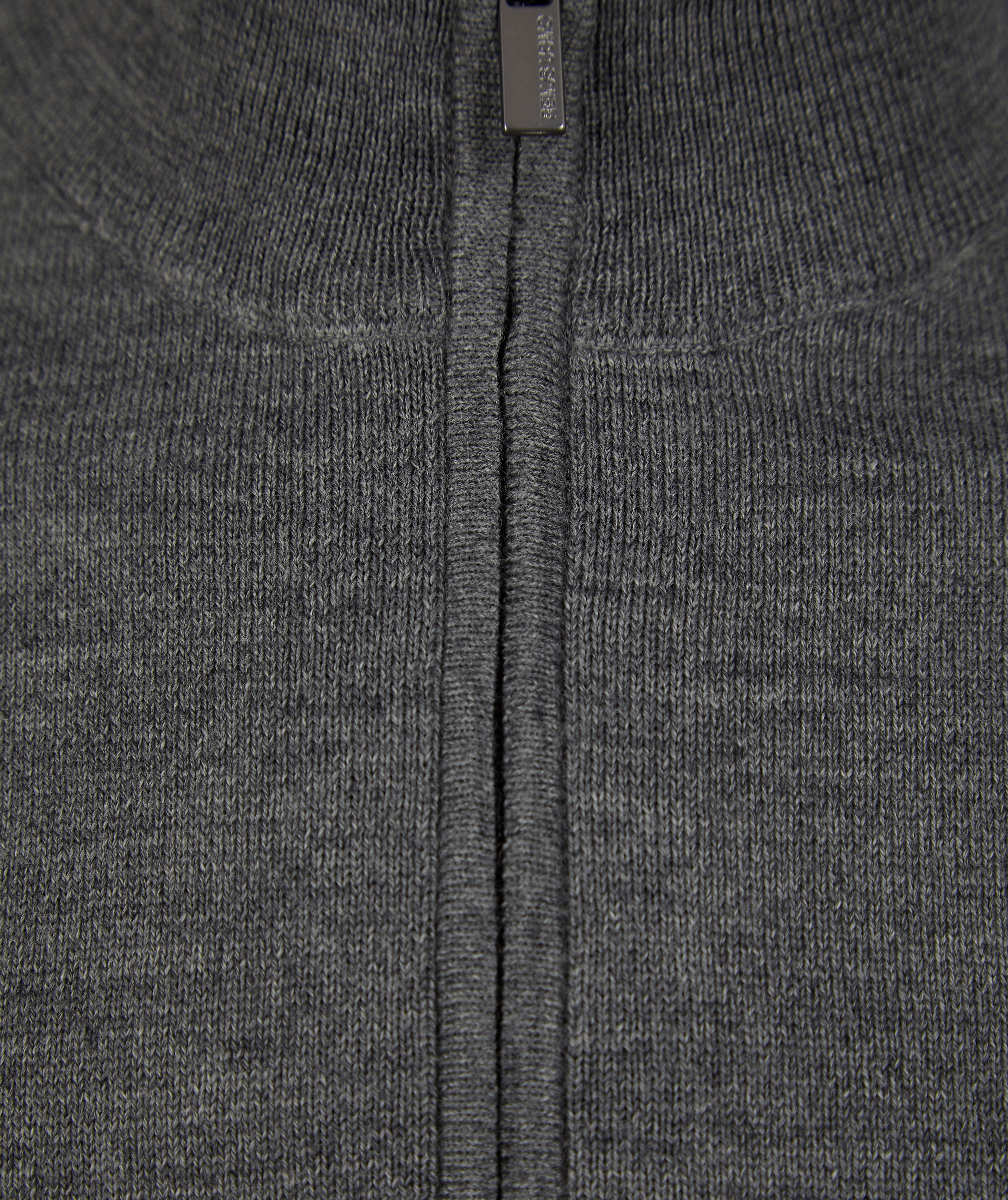 Remus 1/4 Zip Knit Grey