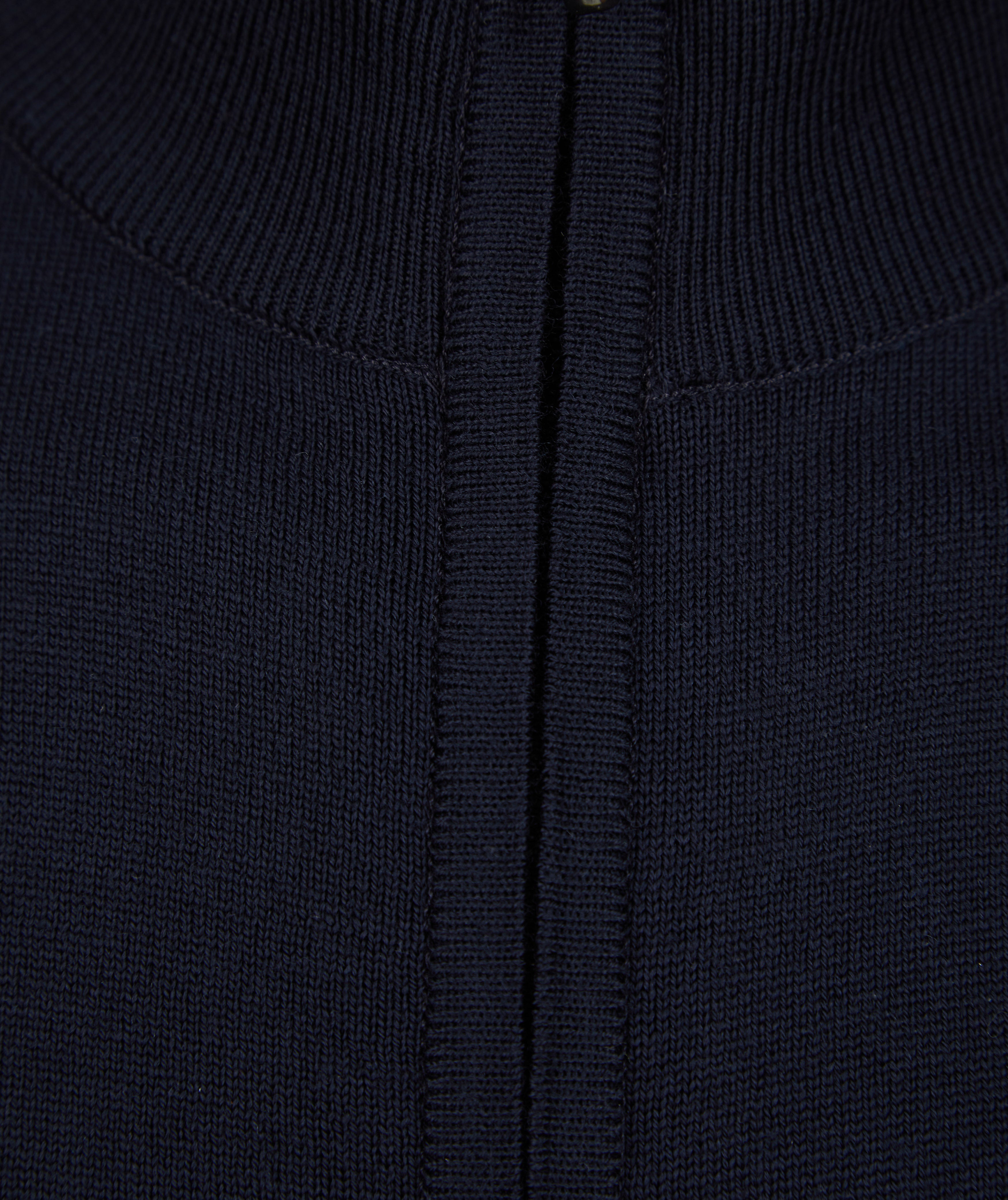 Load image into Gallery viewer, John Smedley Claygate Zip Jacket Navy
