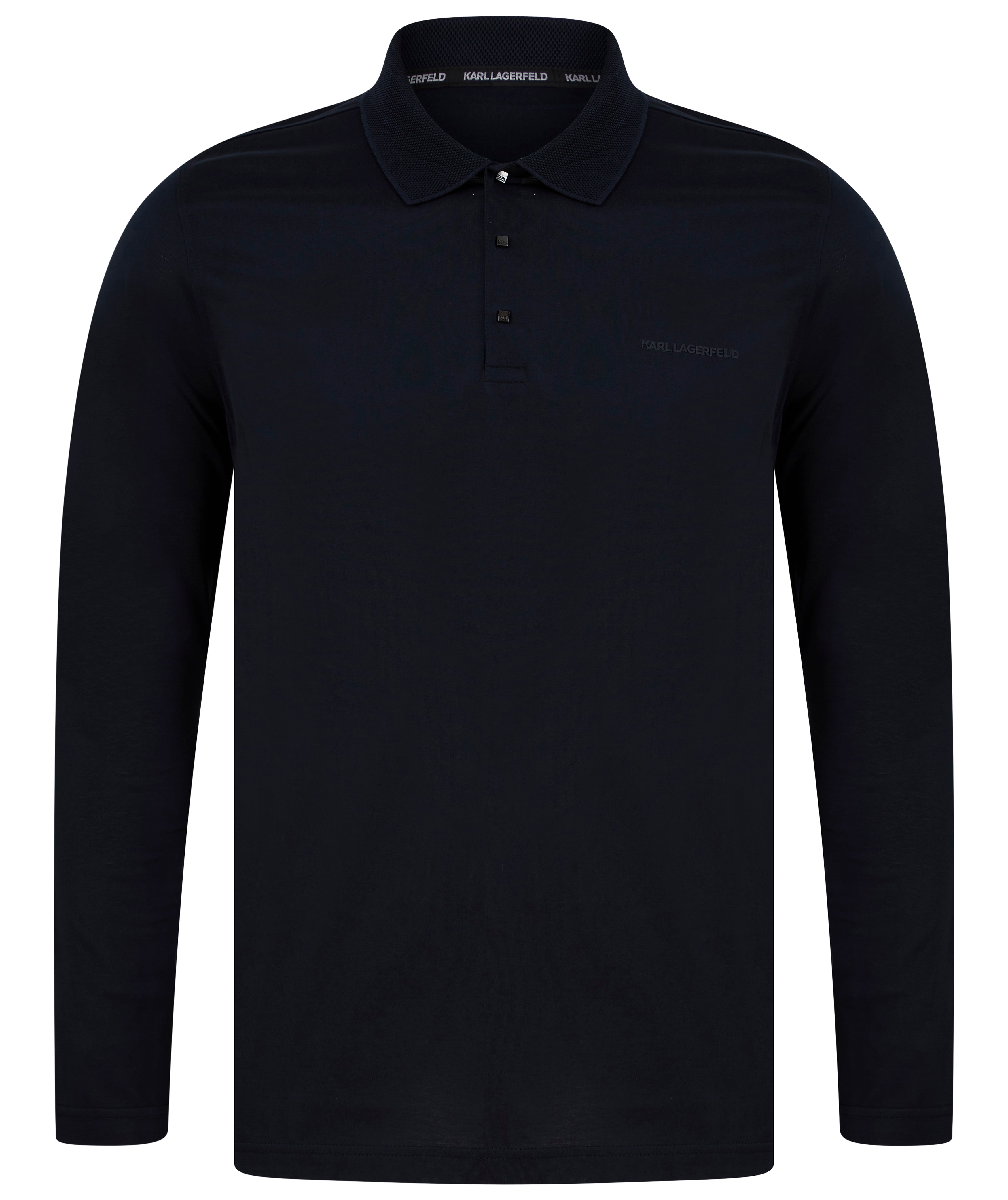 Load image into Gallery viewer, Lagerfeld Mercerised Polo Shirt Navy
