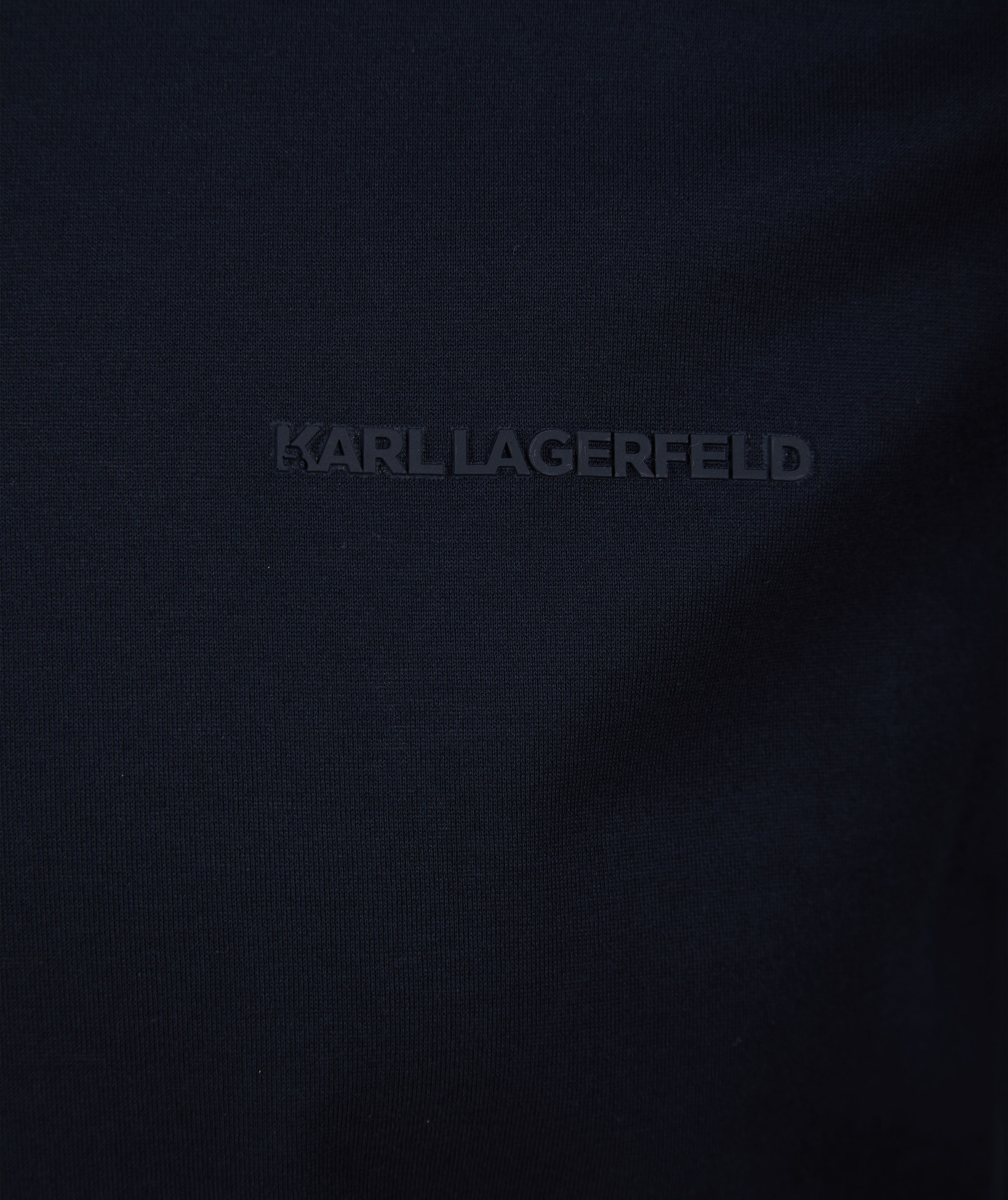 Load image into Gallery viewer, Lagerfeld Mercerised Polo Shirt Navy
