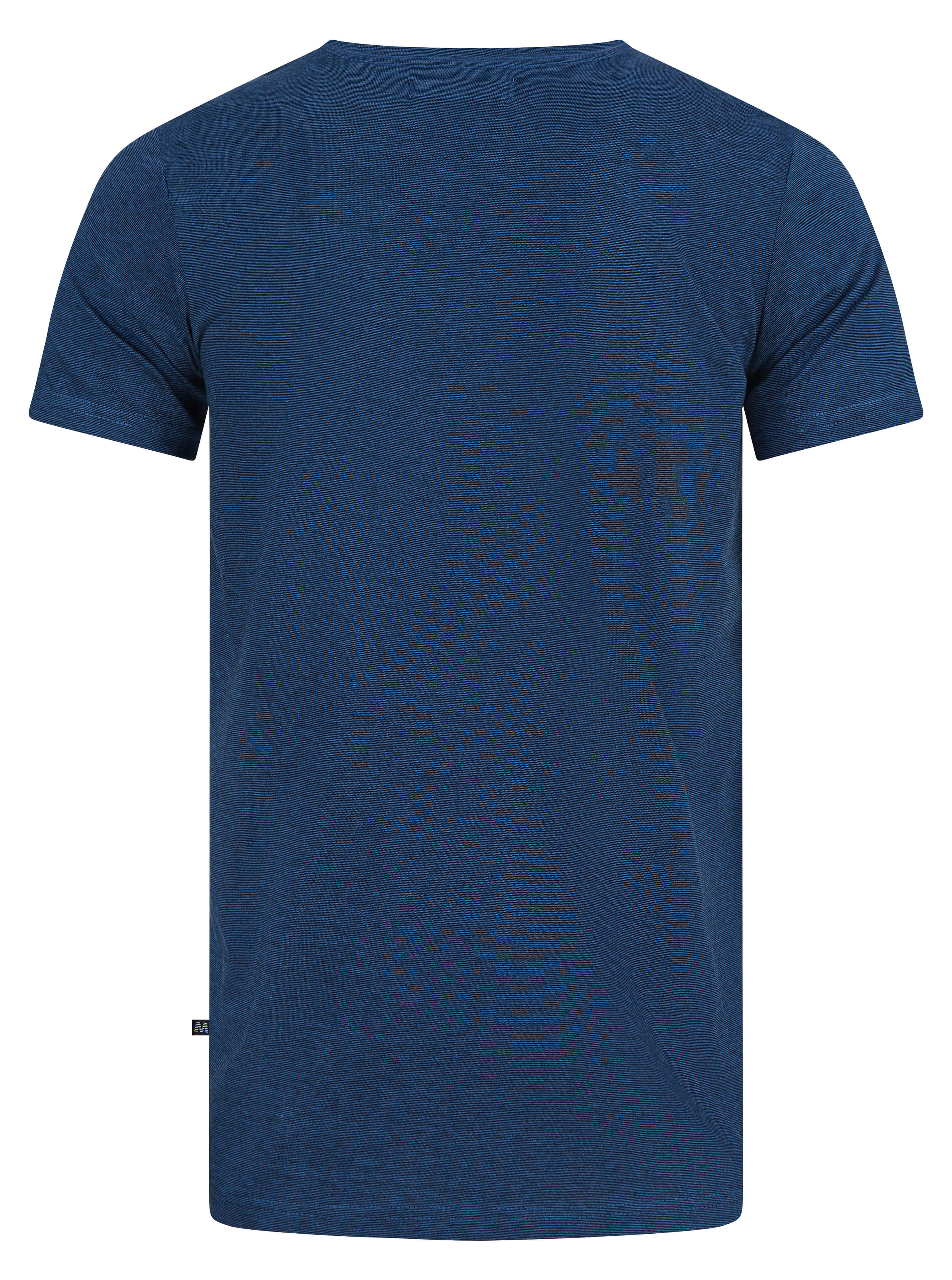 Load image into Gallery viewer, Jermane Mini Stripe T Shirt Federal Blue
