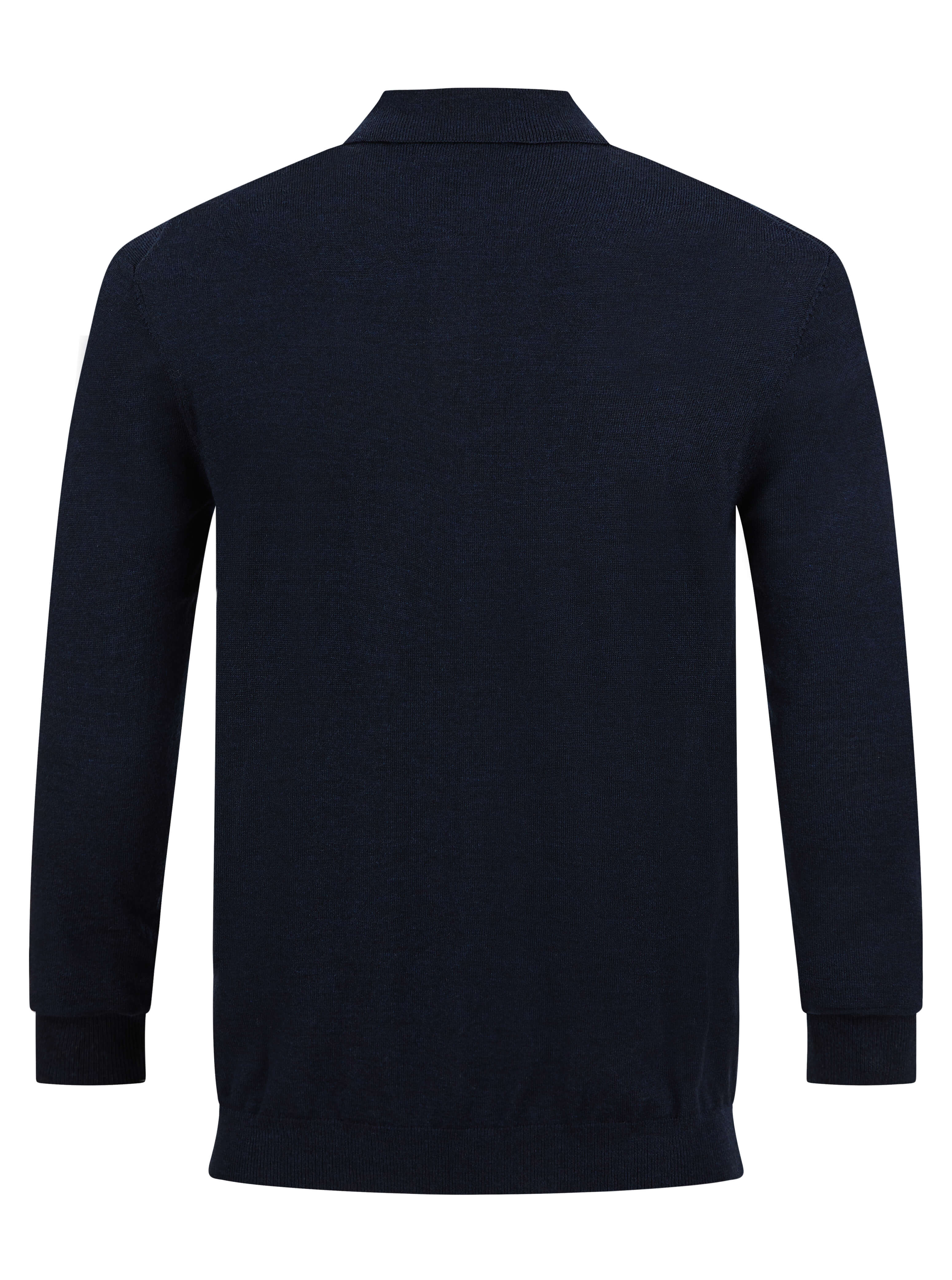 Load image into Gallery viewer, Matinique Klint Knitted Polo Navy
