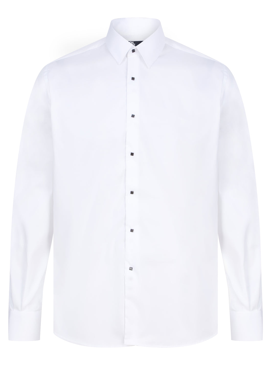 Lagerfeld L/S Press Stud Shirt White