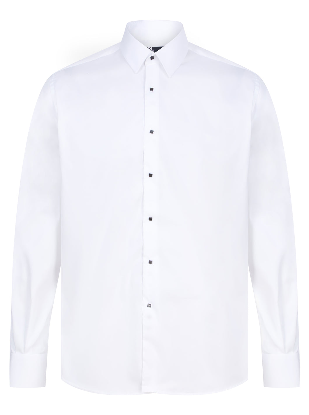 Lagerfeld L/S Press Stud Shirt White