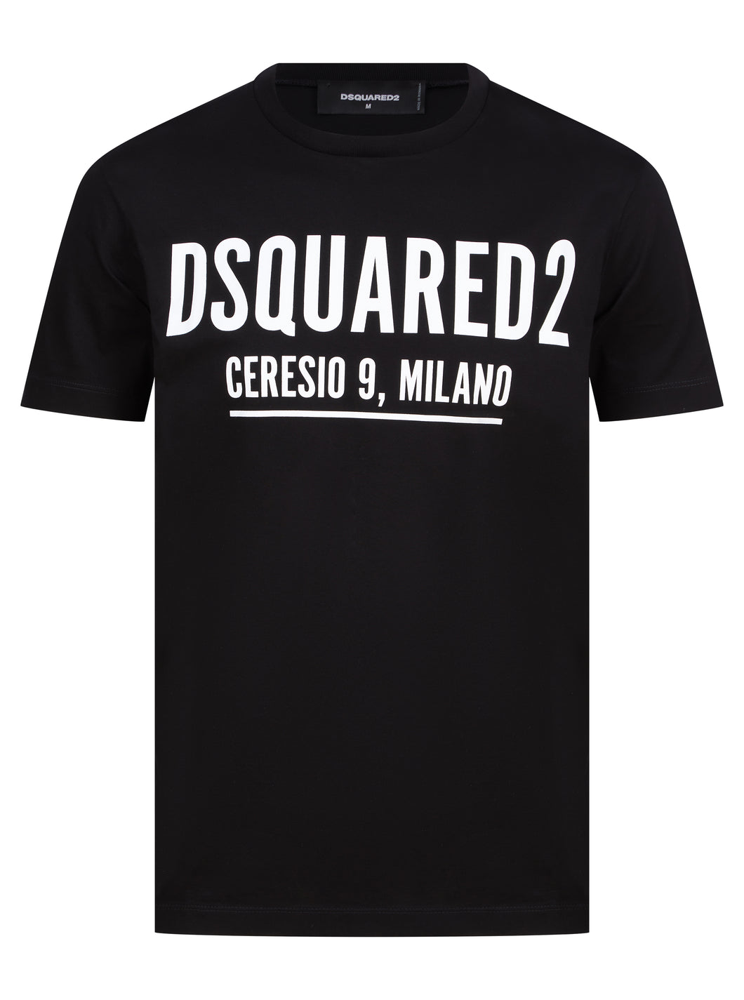 DSquared2 Logo Milano Tee Black