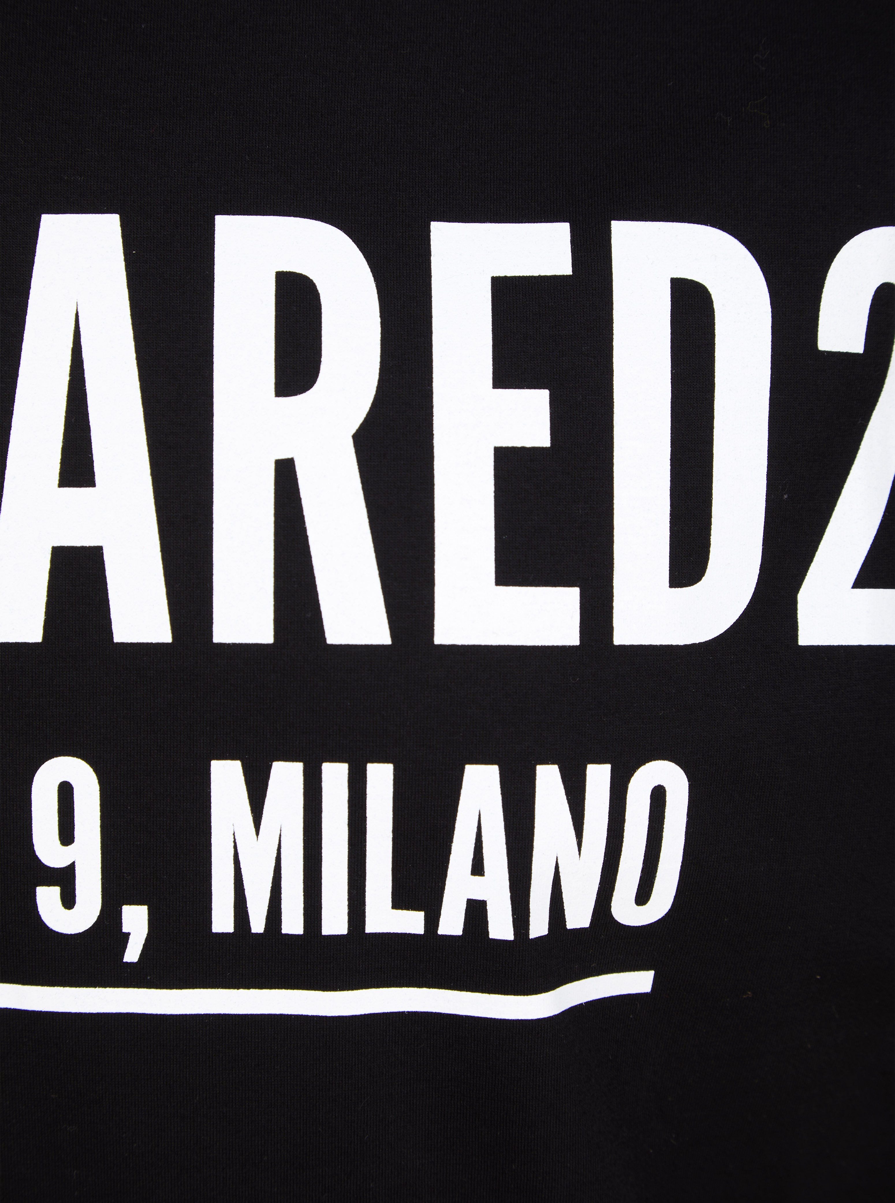 Load image into Gallery viewer, DSquared2 Logo Milano Tee Black
