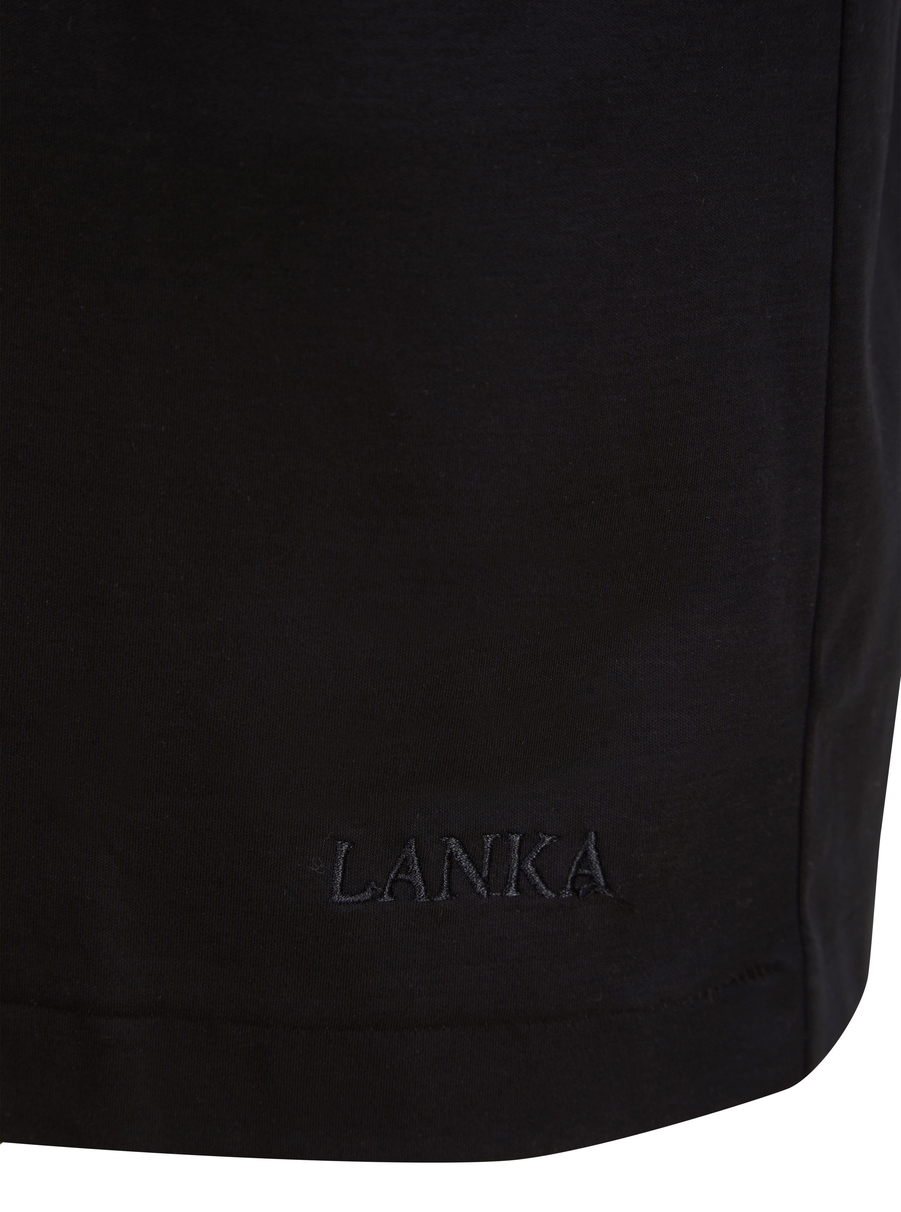 Load image into Gallery viewer, Lanka Zip Polo Black
