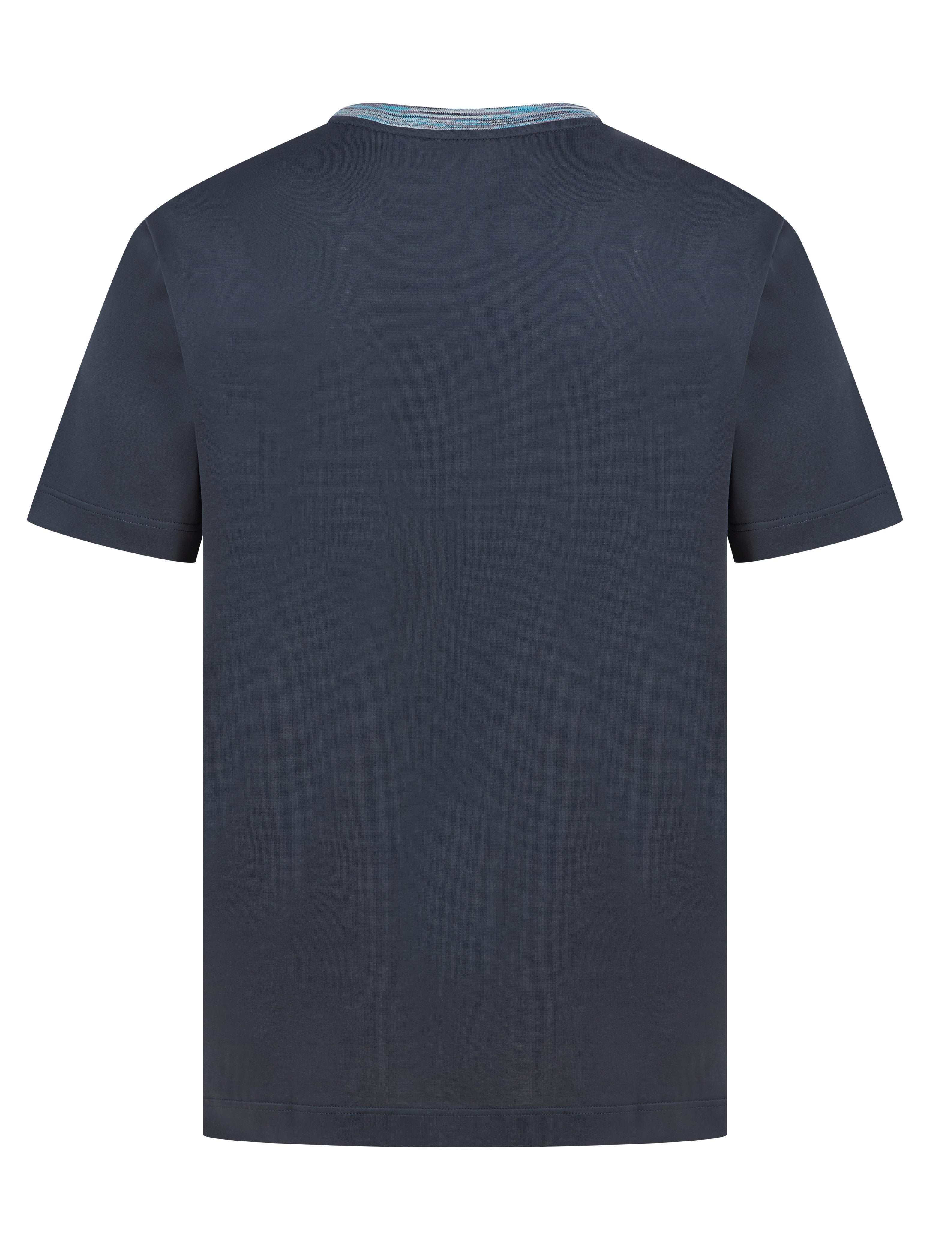 Load image into Gallery viewer, Missoni Contrast Collar T Shirt Grey
