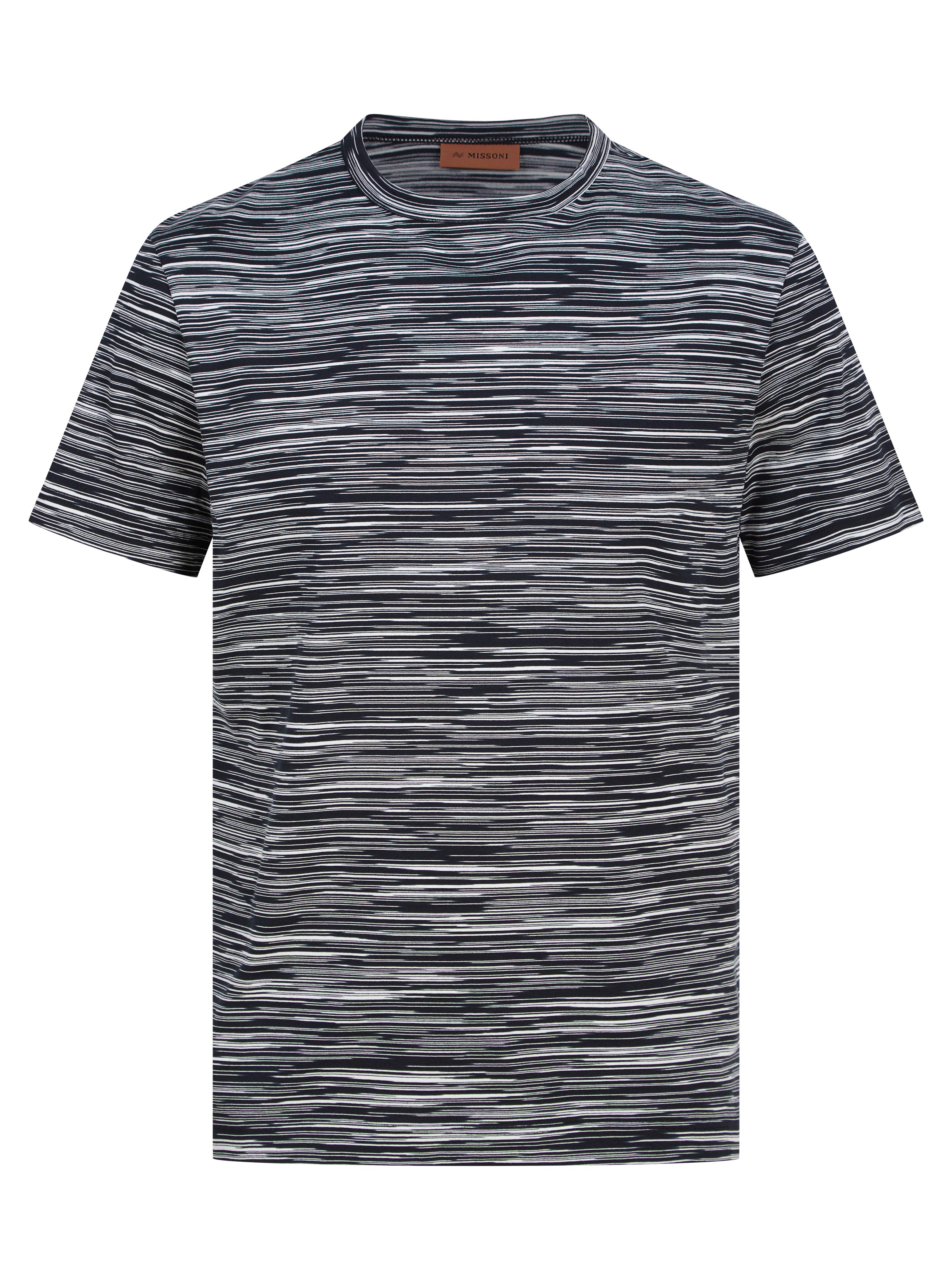 Load image into Gallery viewer, Missoni Stripe T Shirt Black

