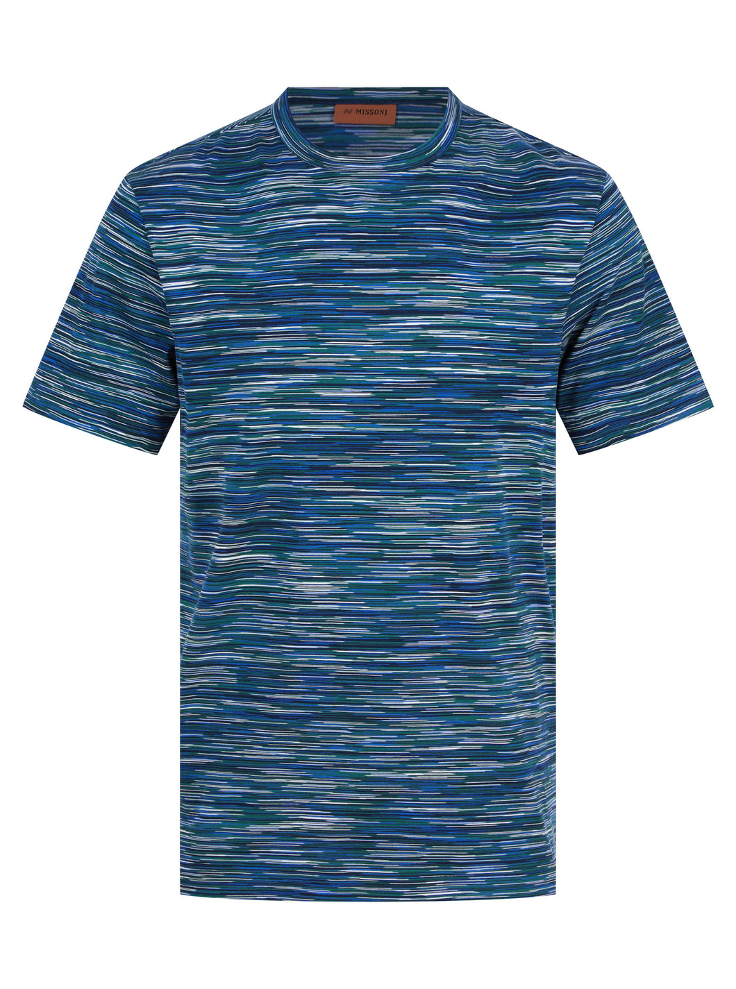 Missoni Stripe T Shirt Blue