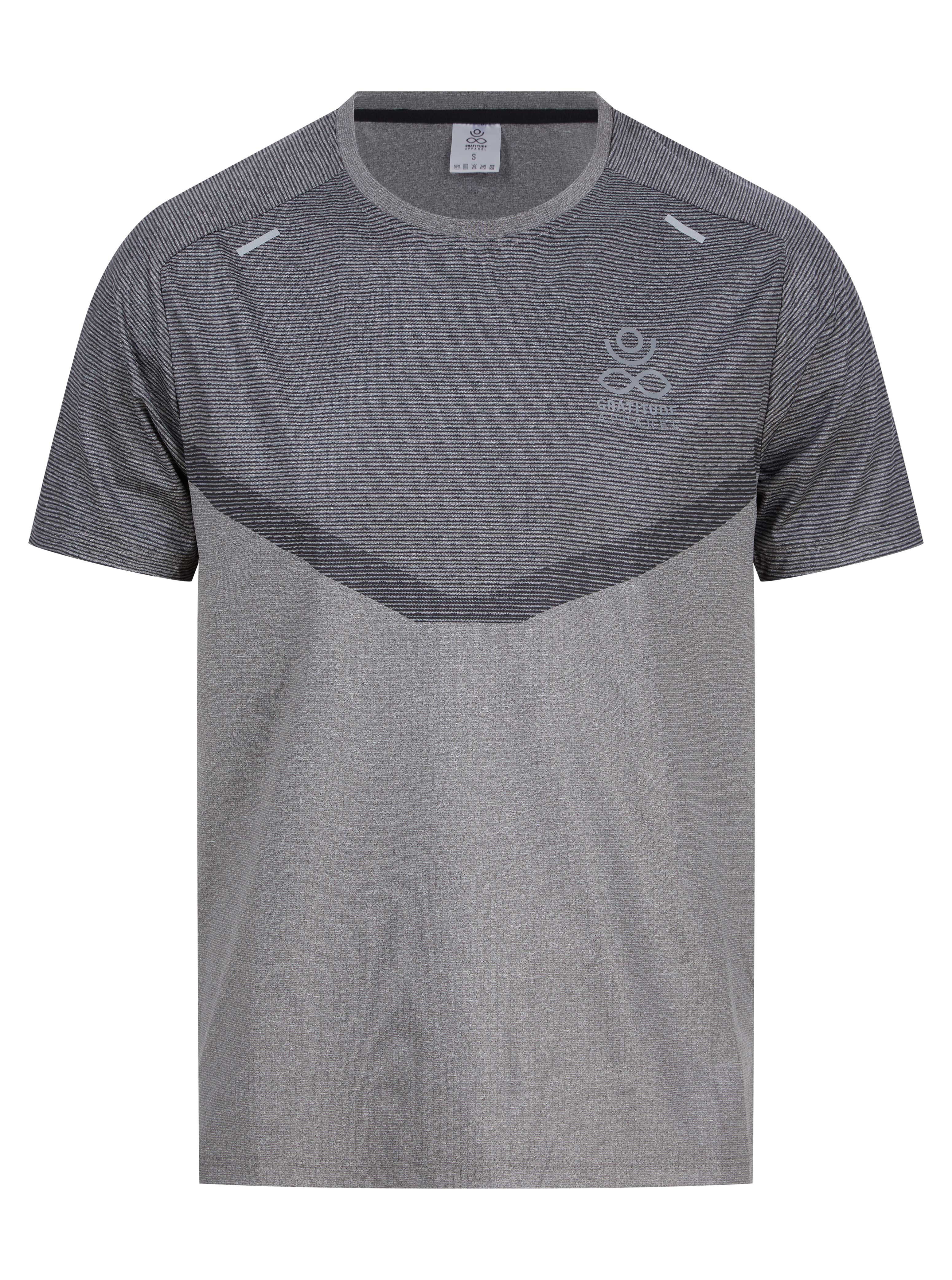 Load image into Gallery viewer, Gratitude Gym T Shirt Grey
