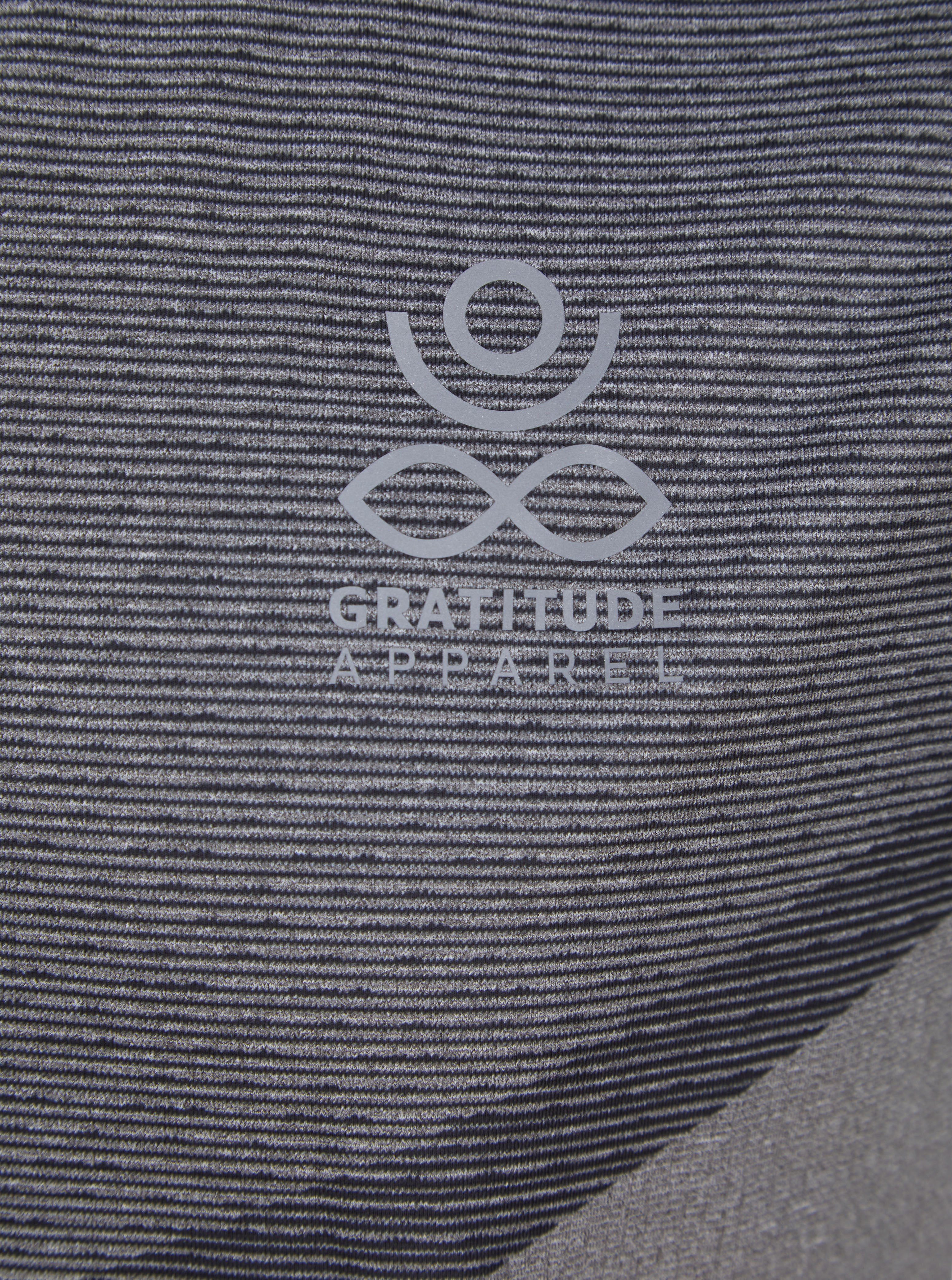 Load image into Gallery viewer, Gratitude Gym T Shirt Grey
