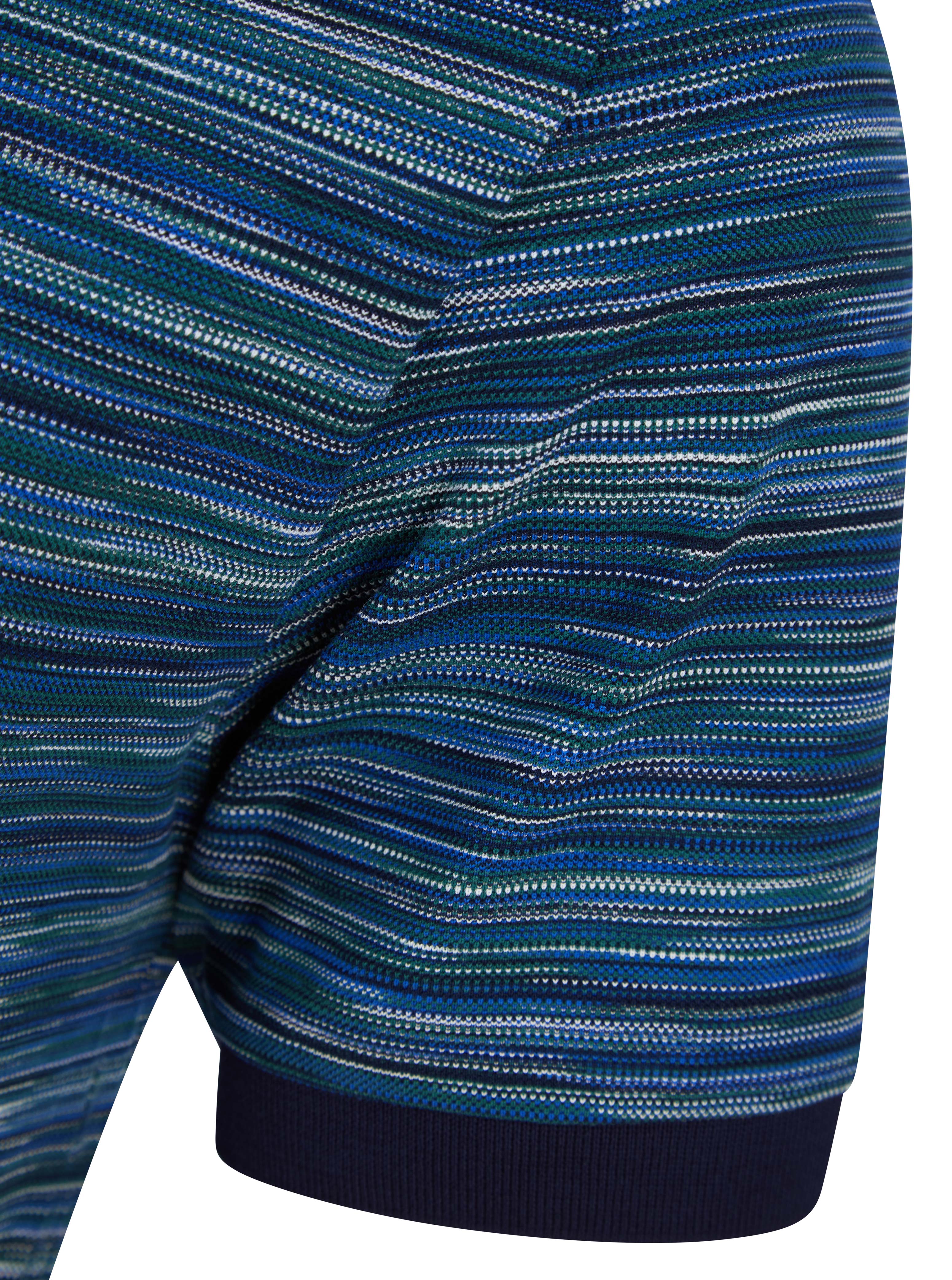 Load image into Gallery viewer, Missoni Contrast Collar Polo Blue
